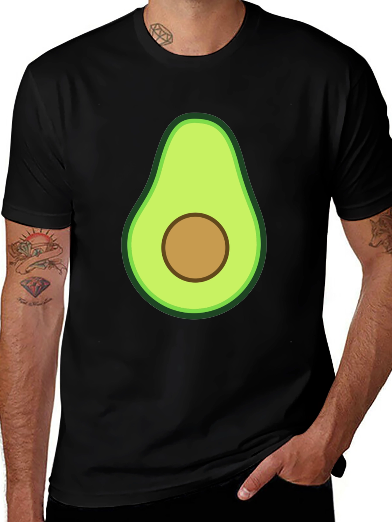 Variant 22 of Avocado Graphic Print T-Shirt