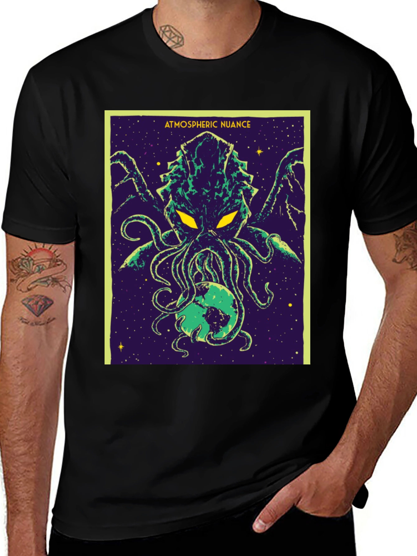 Variant 15 of Atmospheric Nuance Cthulhu T-Shirt