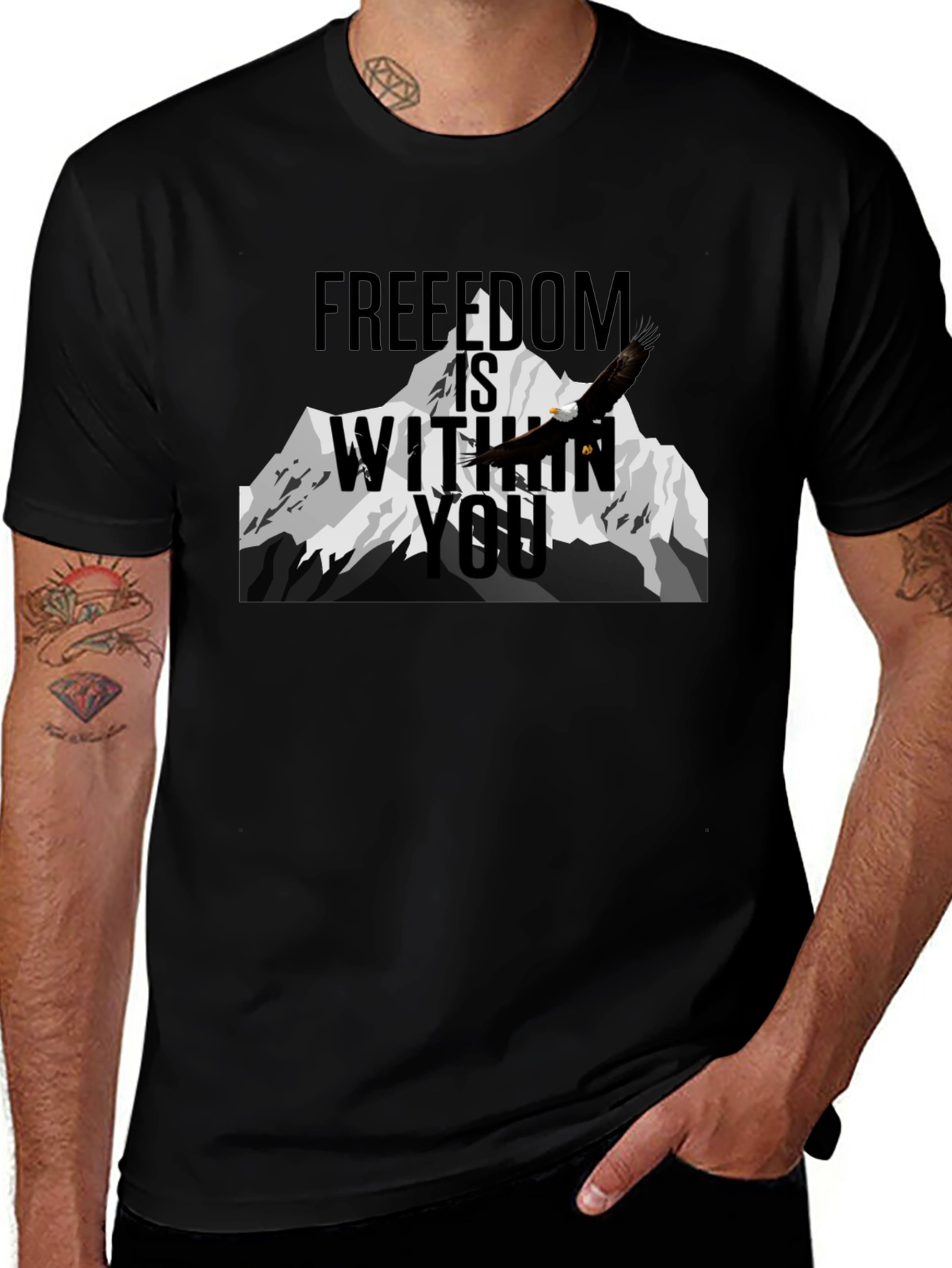 Variant 19 of Freedom Within You Graphic Tee
