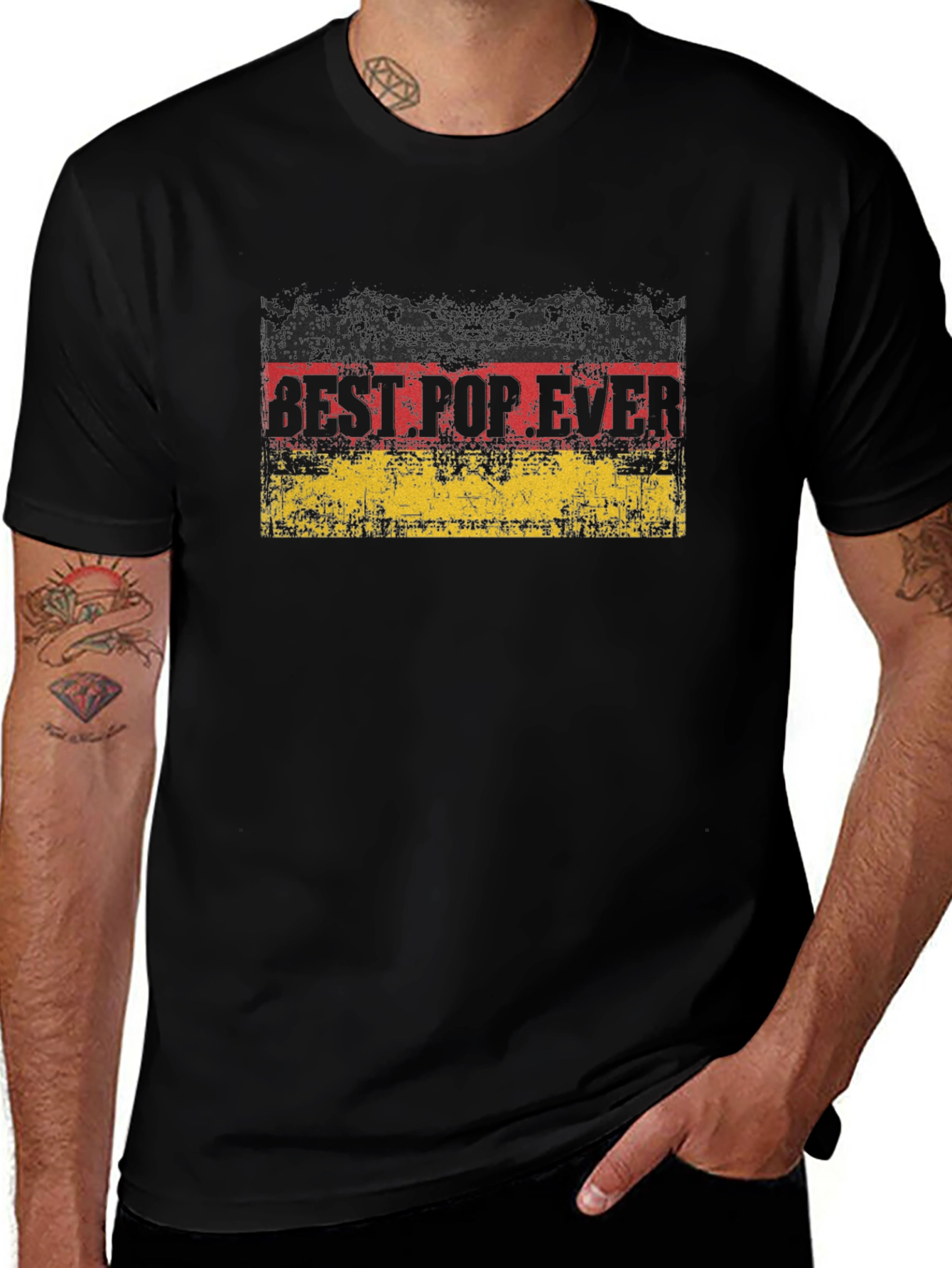 Best Pop Ever German Flag T-Shirt