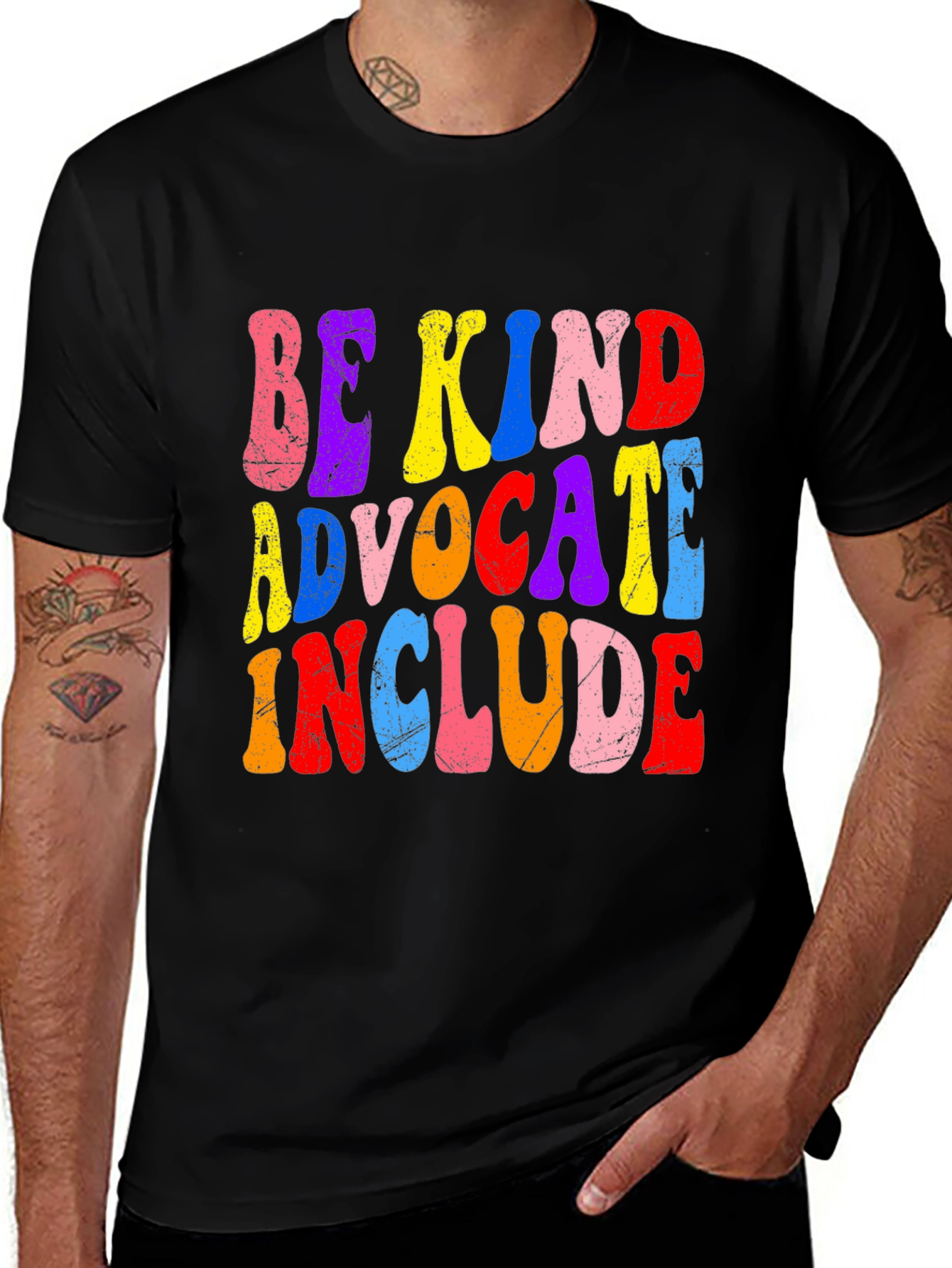 Variant 14 of Be Kind Advocate Include Graphic Tee