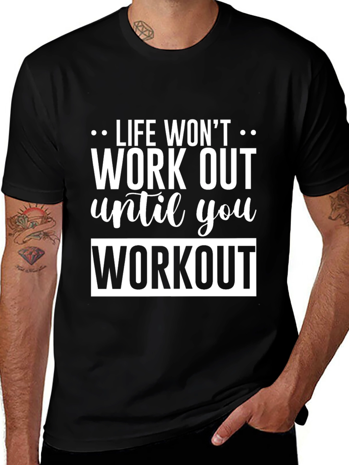 Variant 16 of Life Won't Work Out T-Shirt