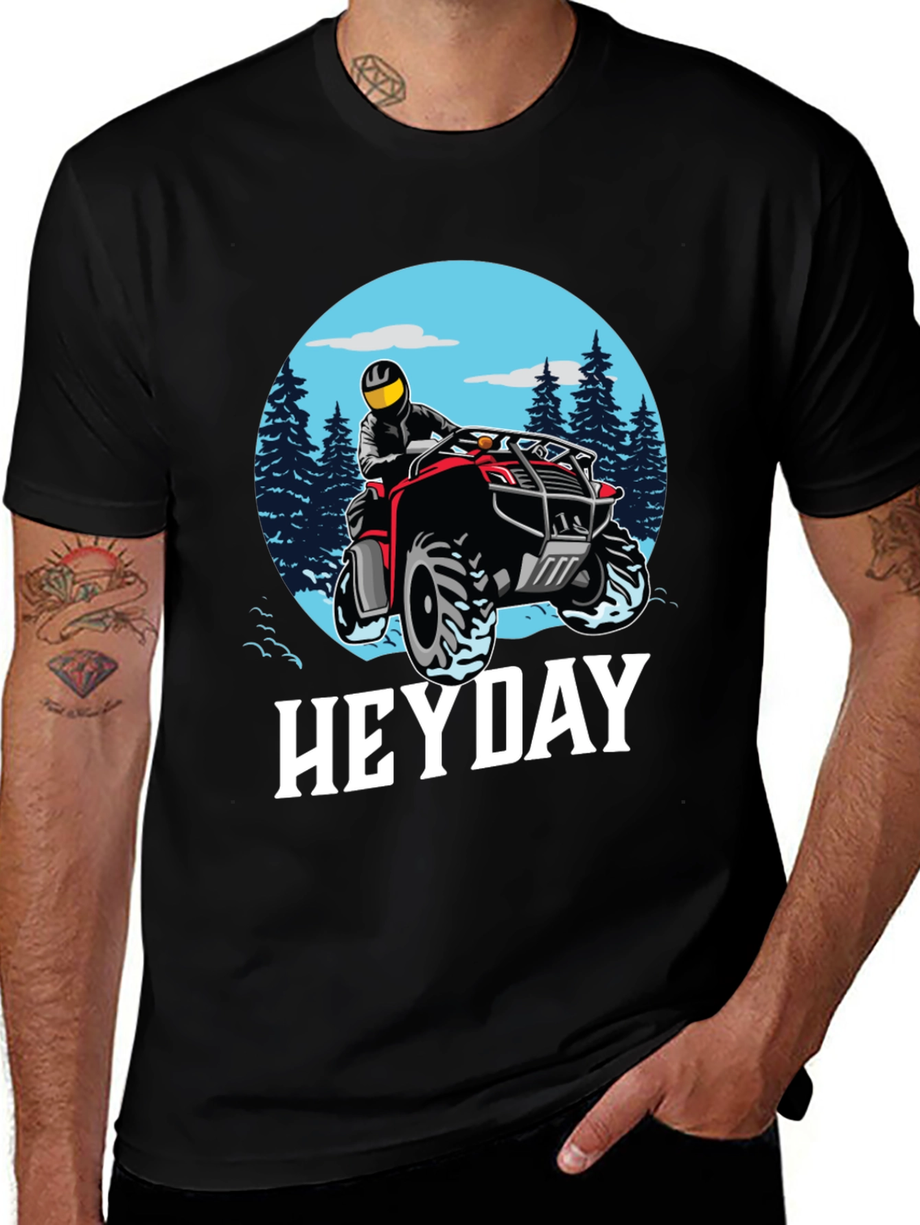 Variant 20 of Heyday ATV Rider Graphic T-Shirt