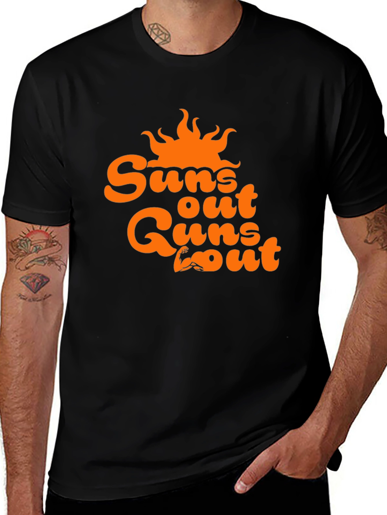 Variant 30 of Suns Out Guns Out Graphic T-Shirt
