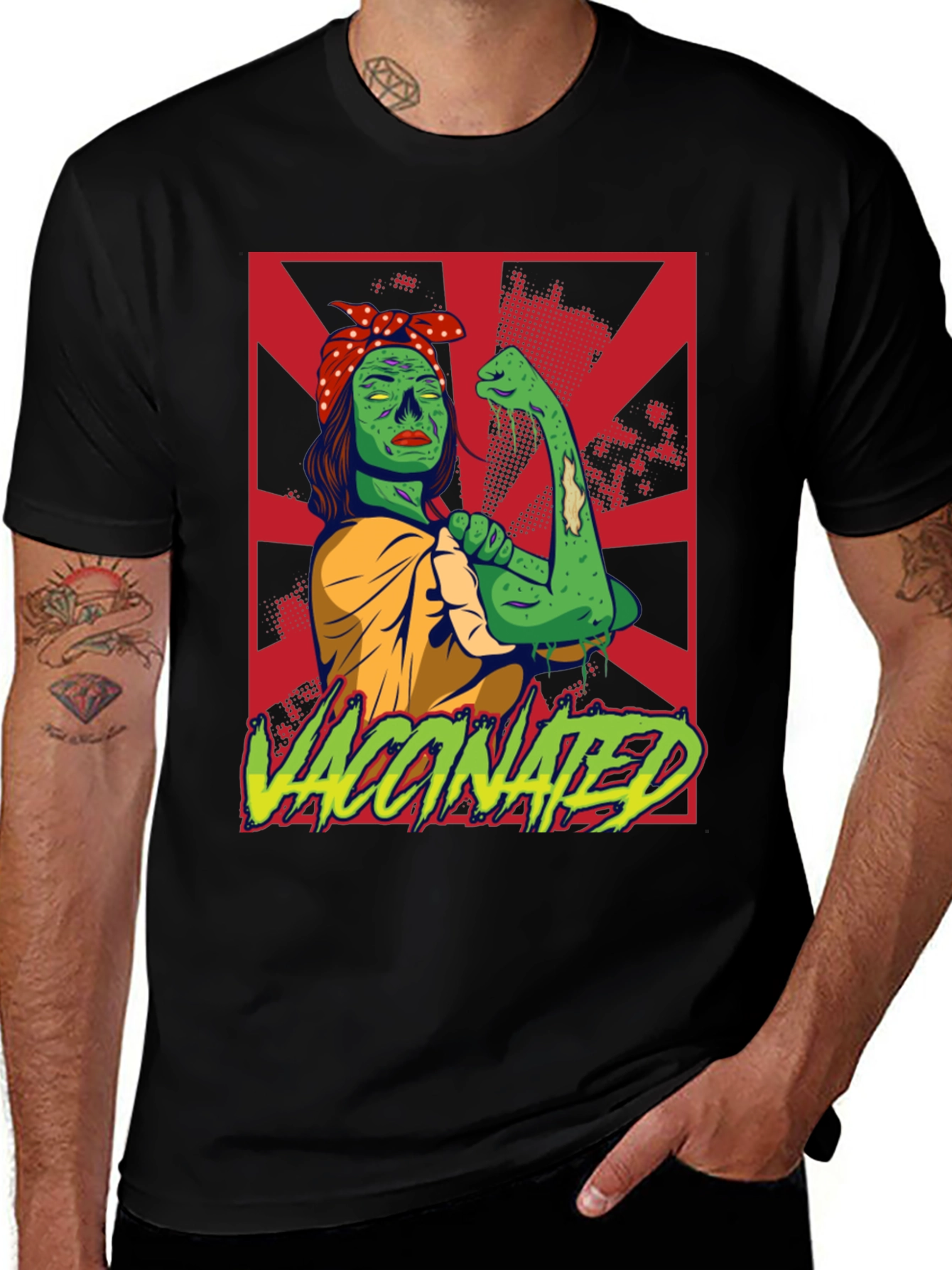 Vaccinated Zombie T-Shirt