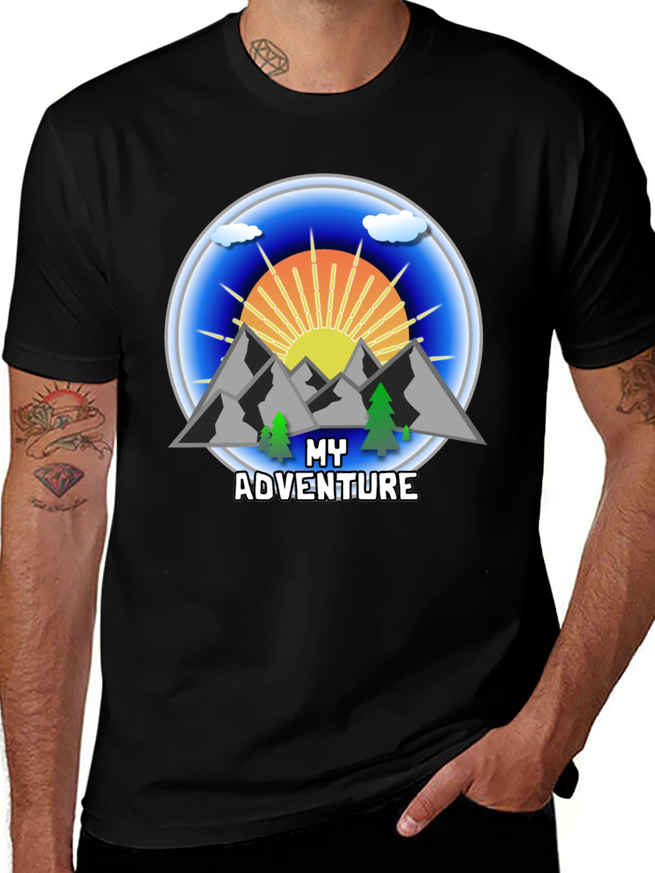 Variant 21 of My Adventure Graphic T-Shirt - Nature Lover's Tee