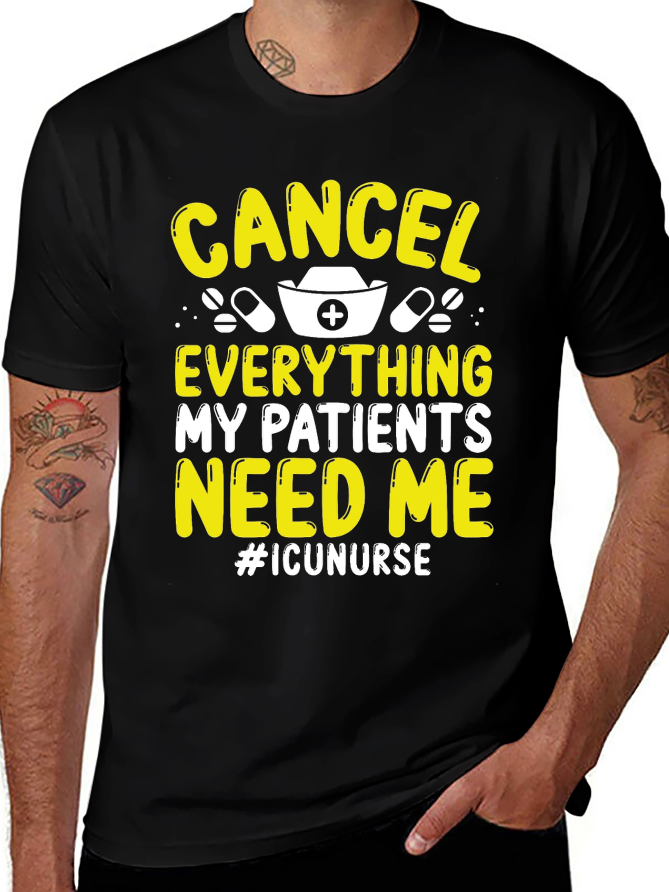 ICU Nurse T-Shirt - Cancel Everything!