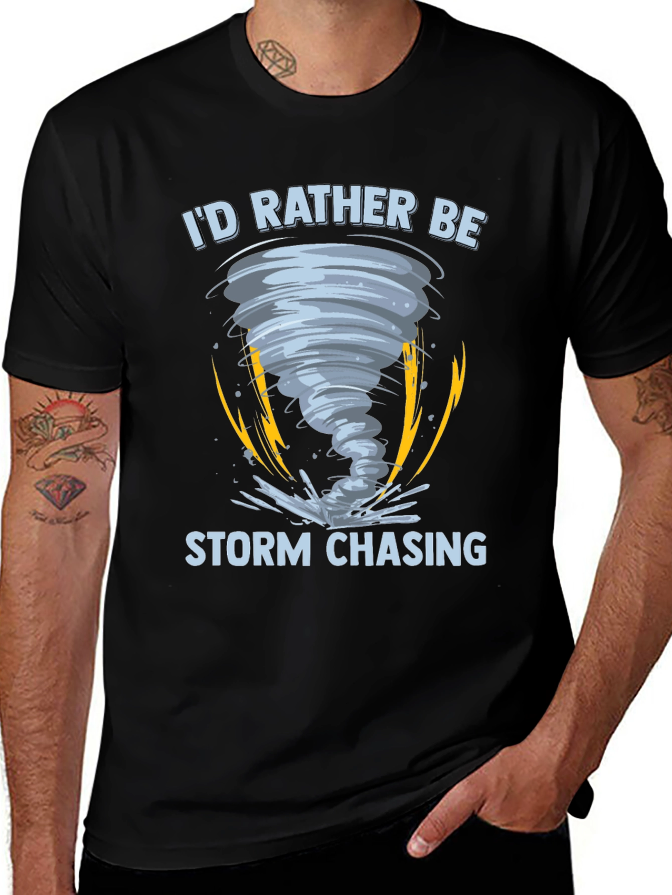 Variant 7 of Storm Chasing Graphic Tee