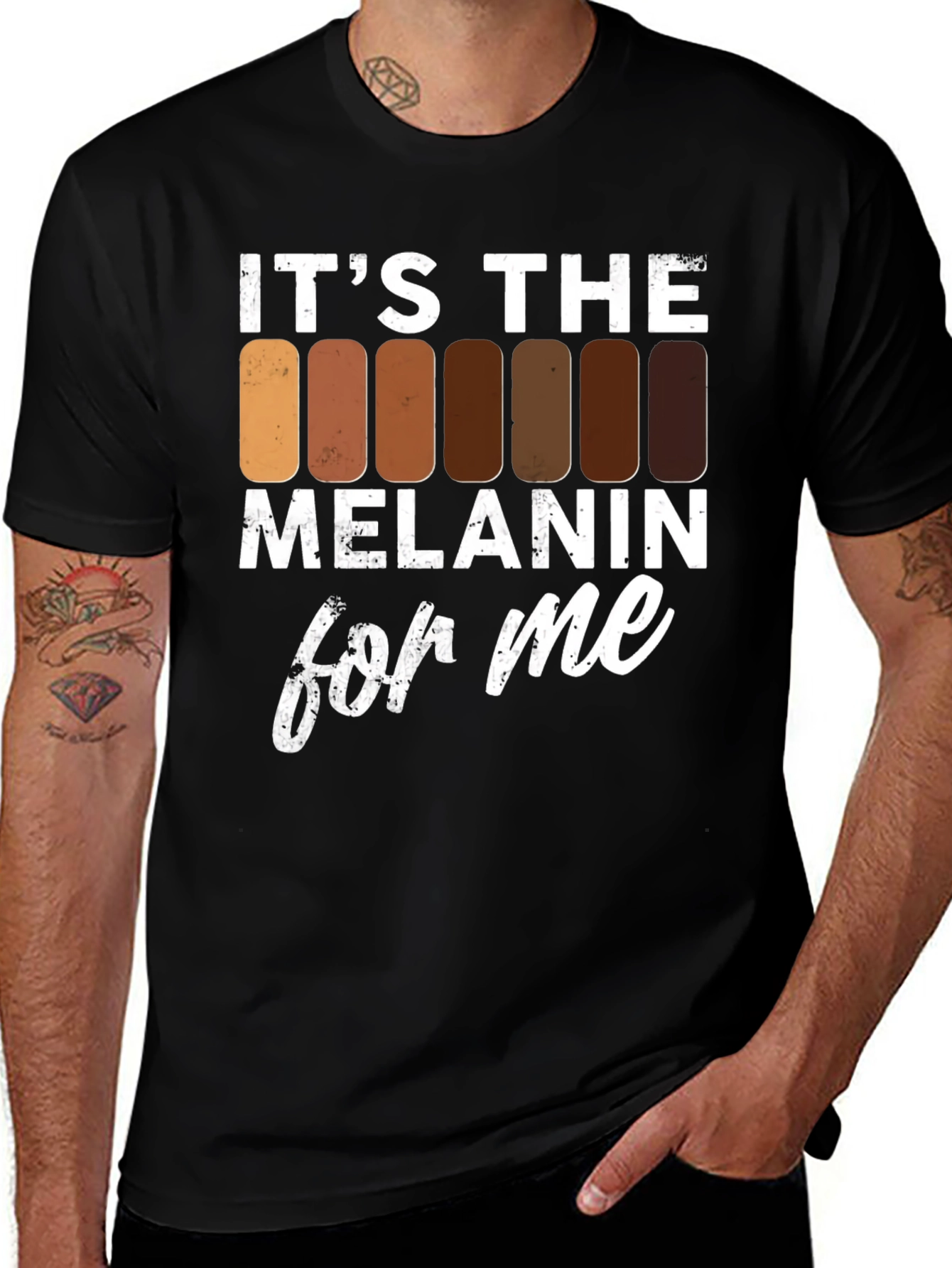 Variant 4 of It's The Melanin For Me T-Shirt