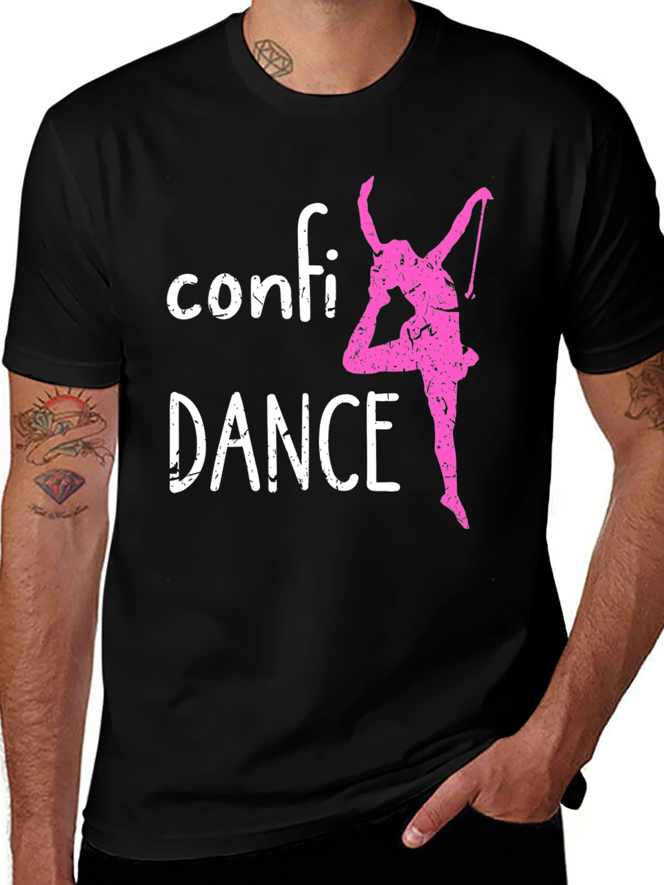 Variant 19 of Confidance T-Shirt - Rhythmic Gymnast Design