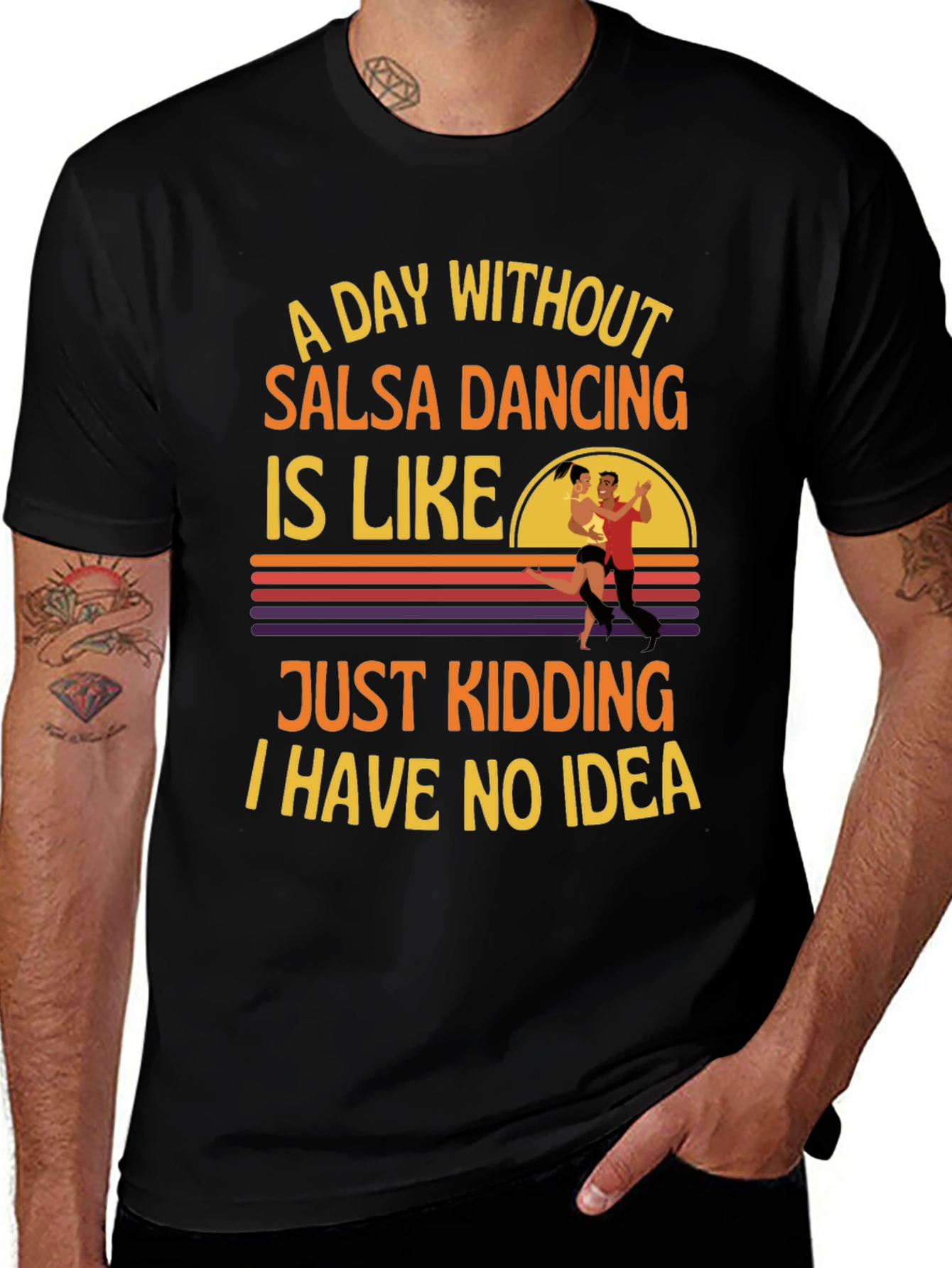 Variant 18 of Salsa Dancing T-Shirt - Funny Graphic Tee