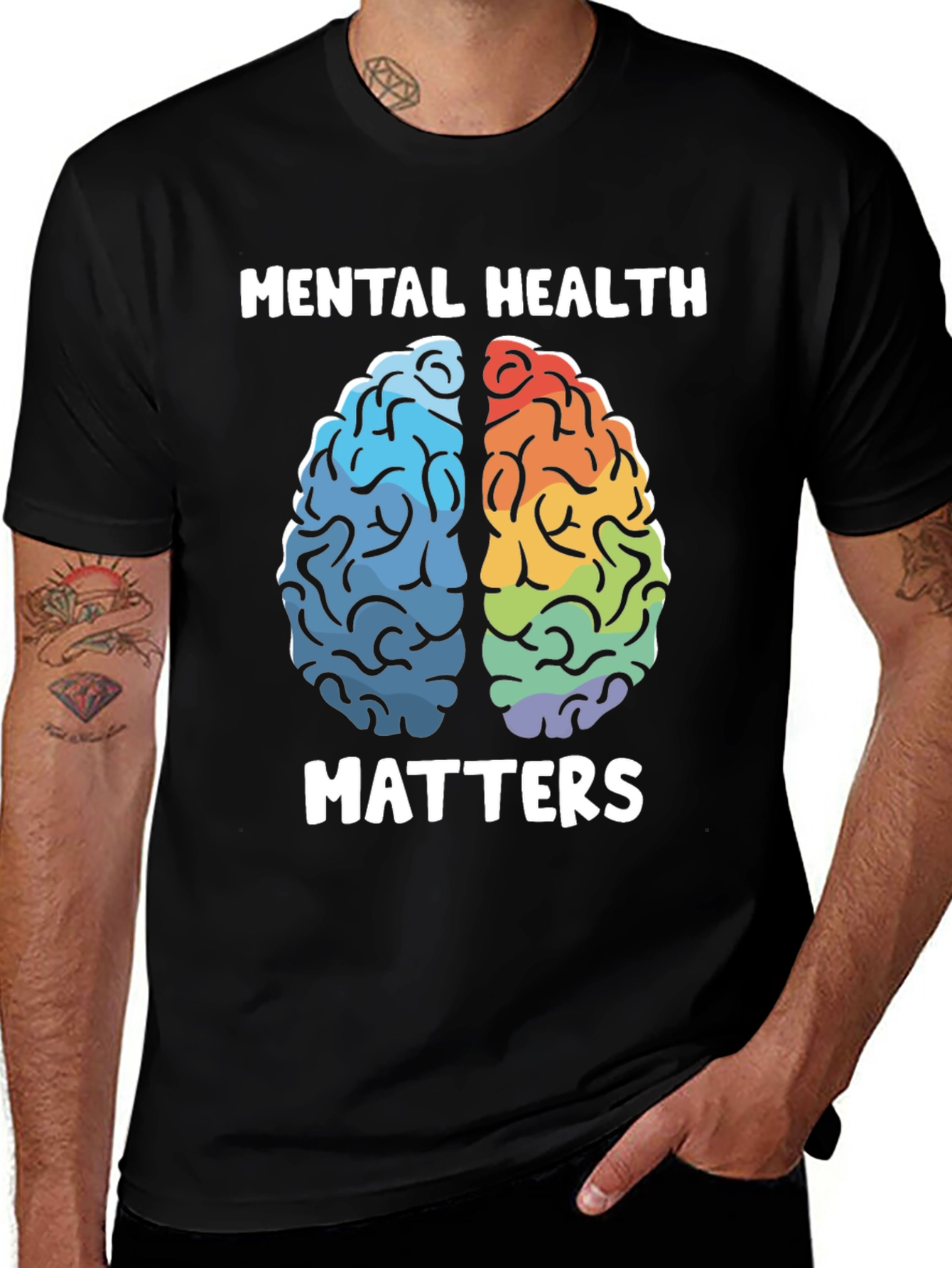 Variant 7 of Mental Health Matters Graphic Tee