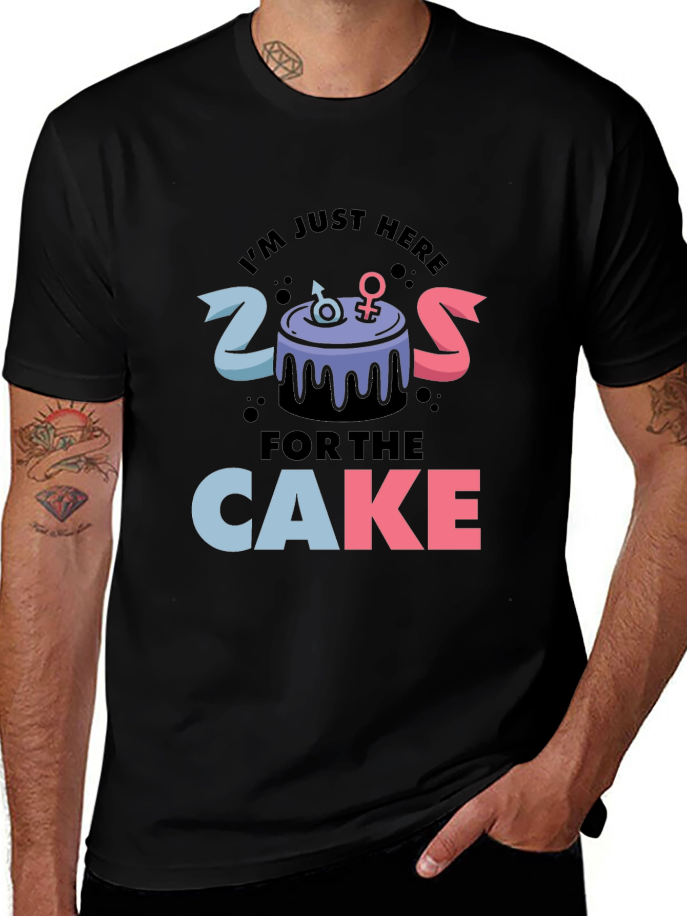 Variant 10 of Gender Reveal Cake T-Shirt