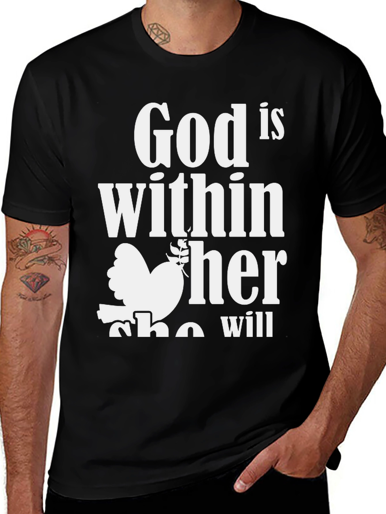God is Within Her T-Shirt