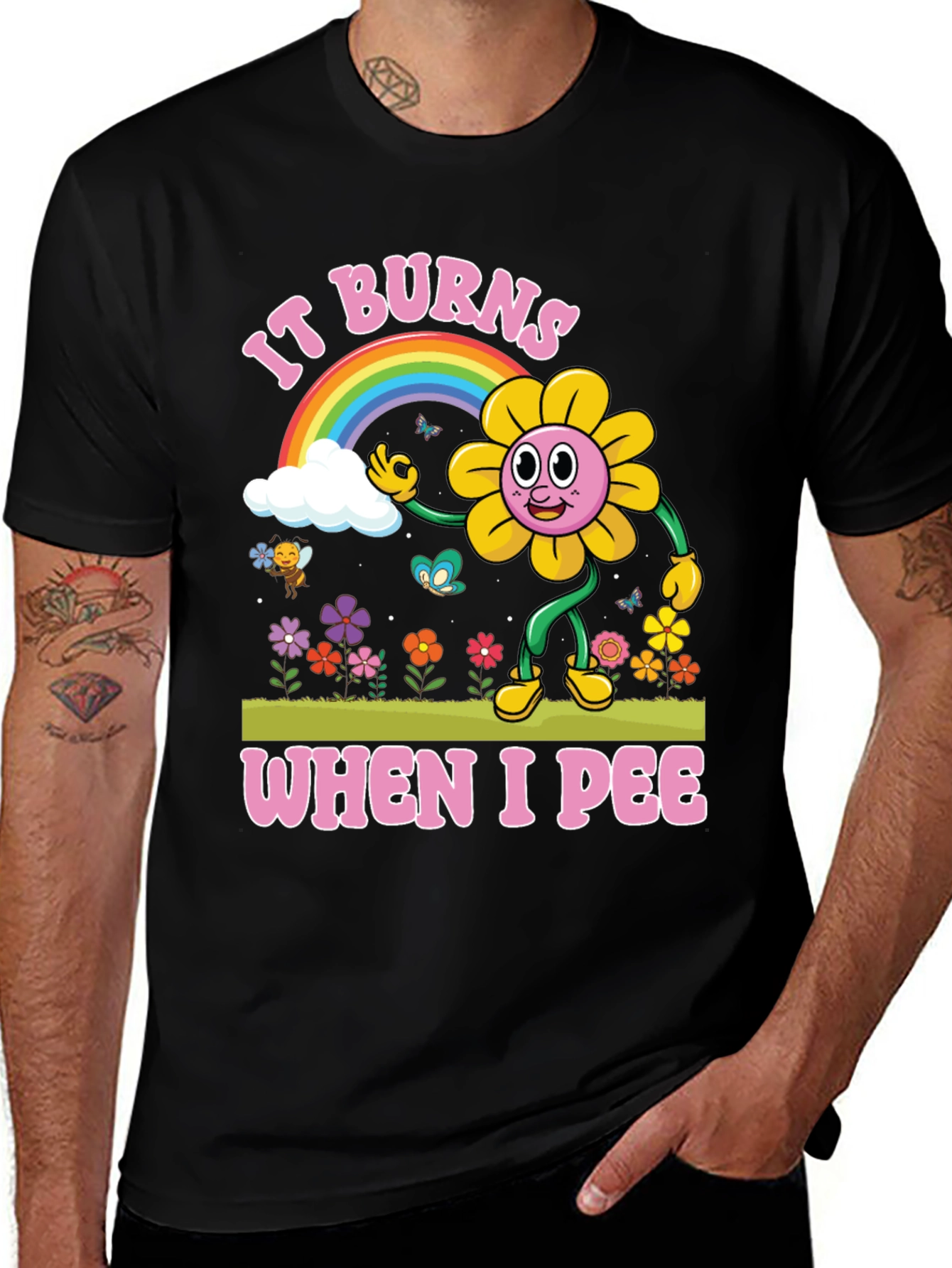 Variant 10 of It Burns When I Pee Graphic T-Shirt
