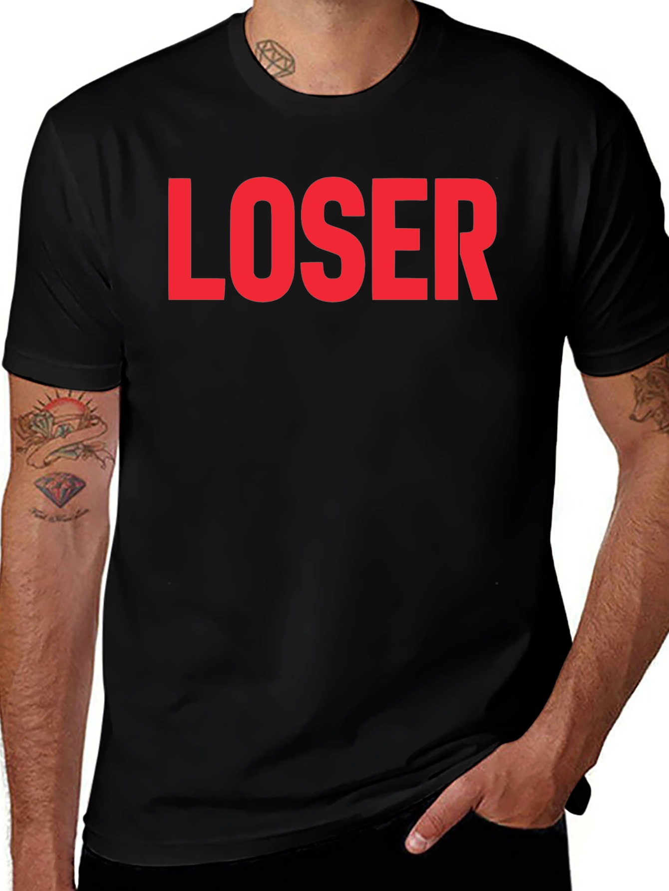 Variant 23 of LOSER Graphic Tee - Edgy Statement T-Shirt