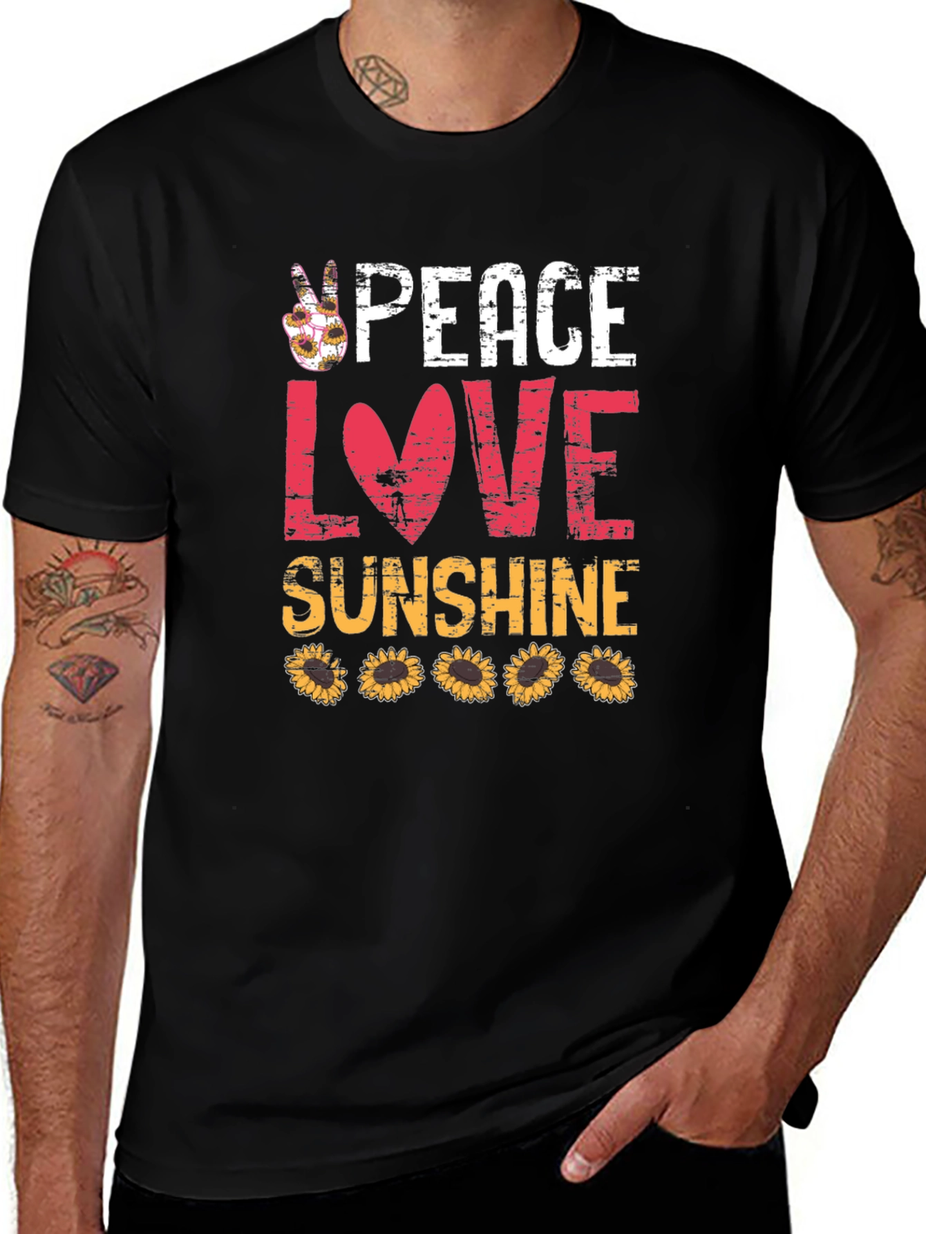 Peace Love Sunshine Graphic Tee