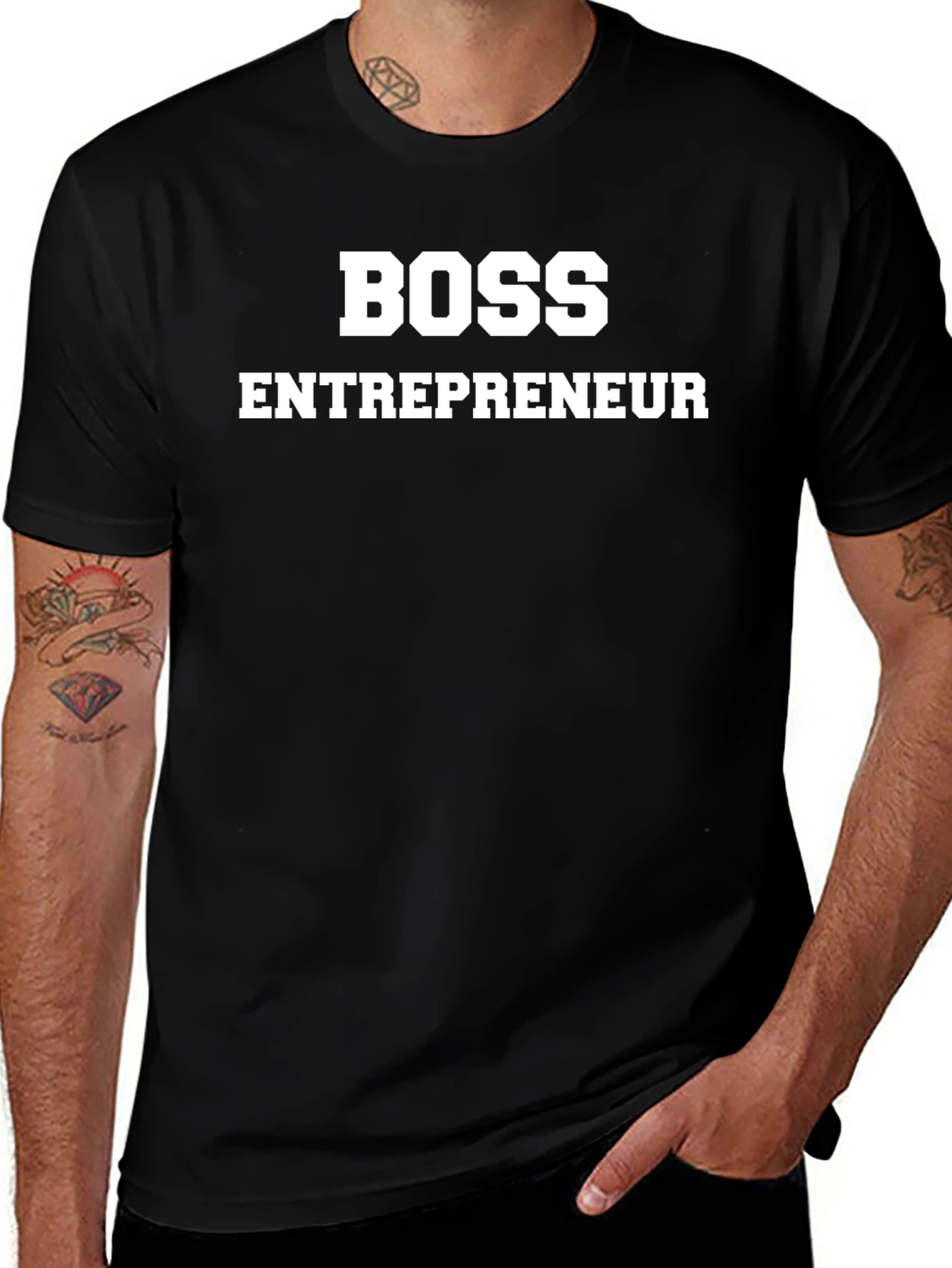 Variant 15 of Boss Entrepreneur Black T-Shirt