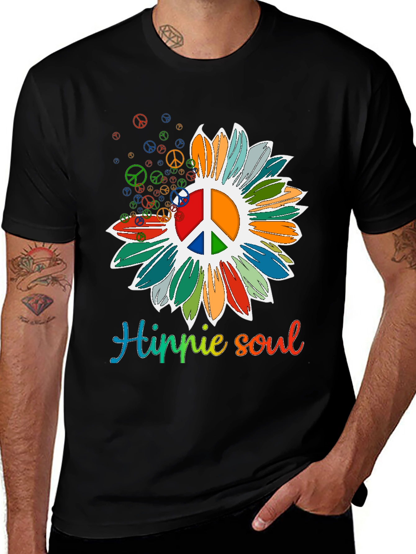 Variant 6 of Hippie Soul Graphic T-Shirt