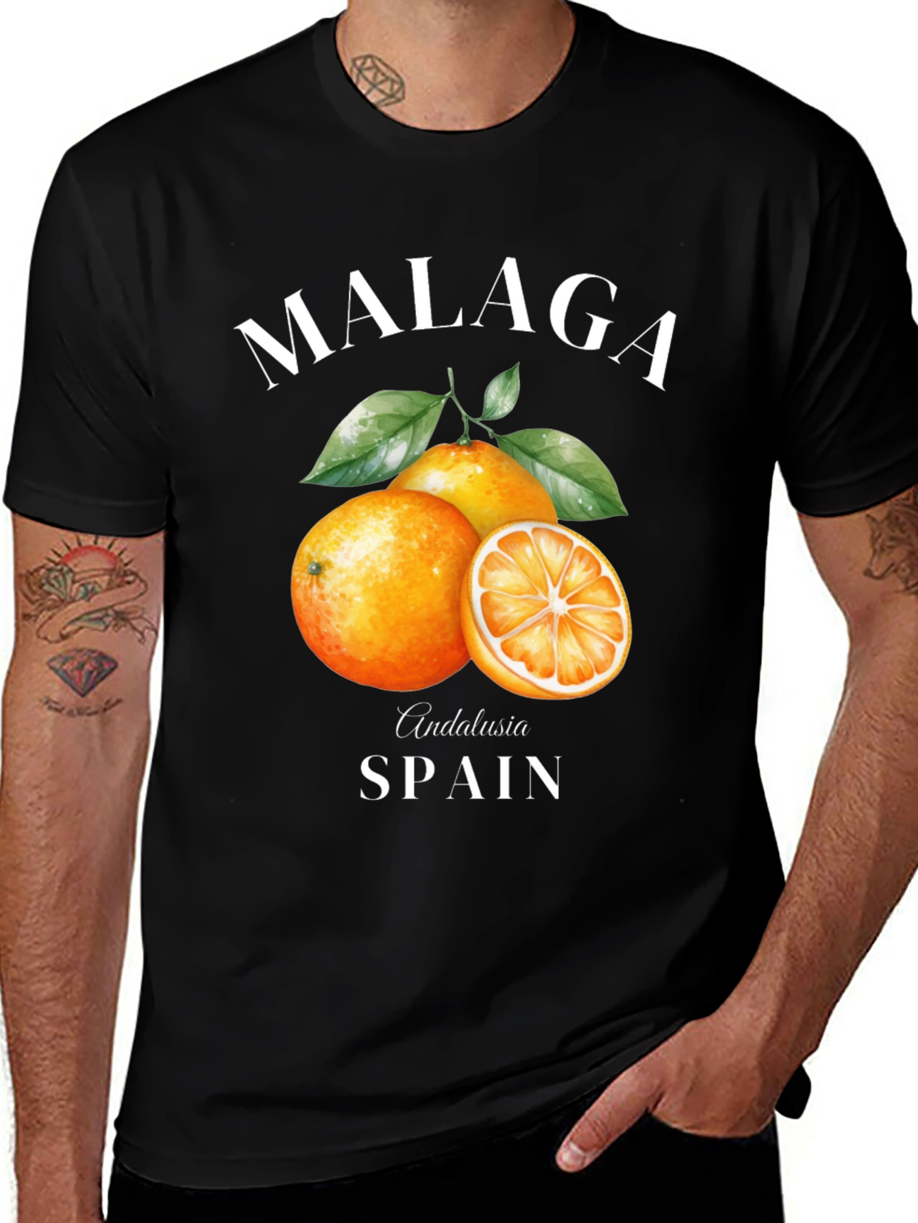 Malaga Spain Graphic Tee