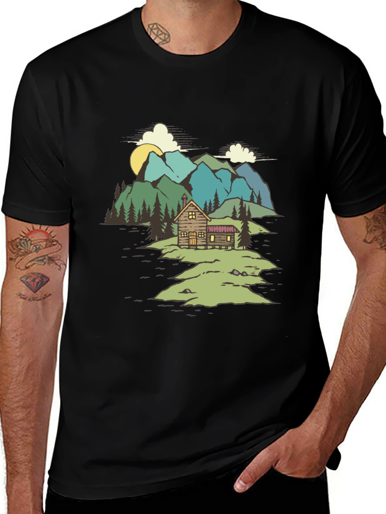 Variant 20 of Cabin in the Woods Graphic Tee
