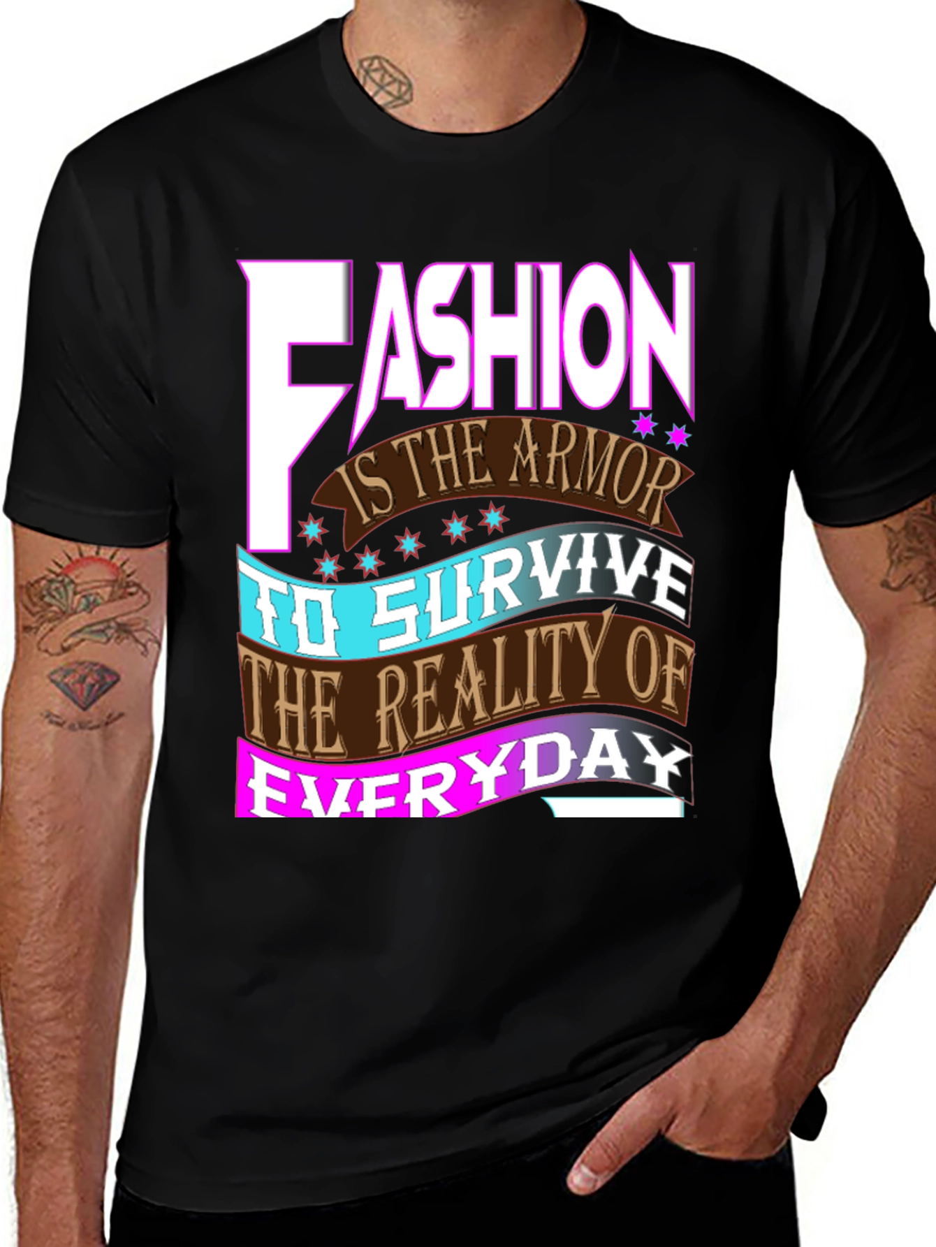 Variant 23 of Fashion Armor T-Shirt - Stylish Graphic Tee