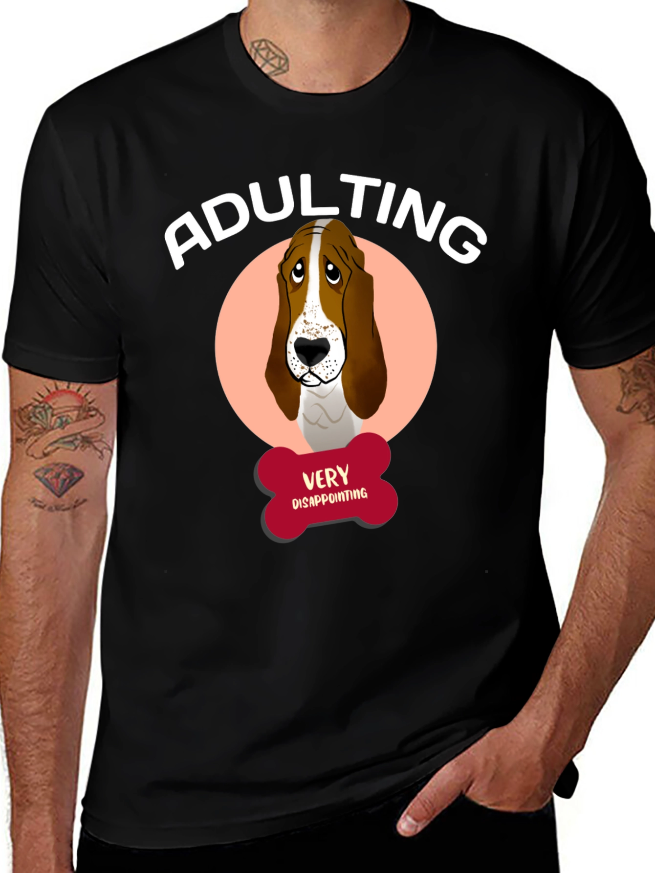 Adulting Very Disappointing T-Shirt 