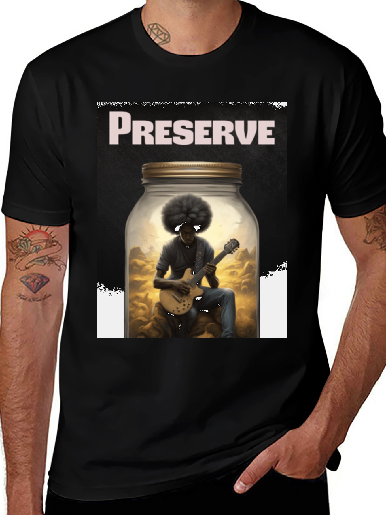 Variant 29 of Preserve Music T-Shirt