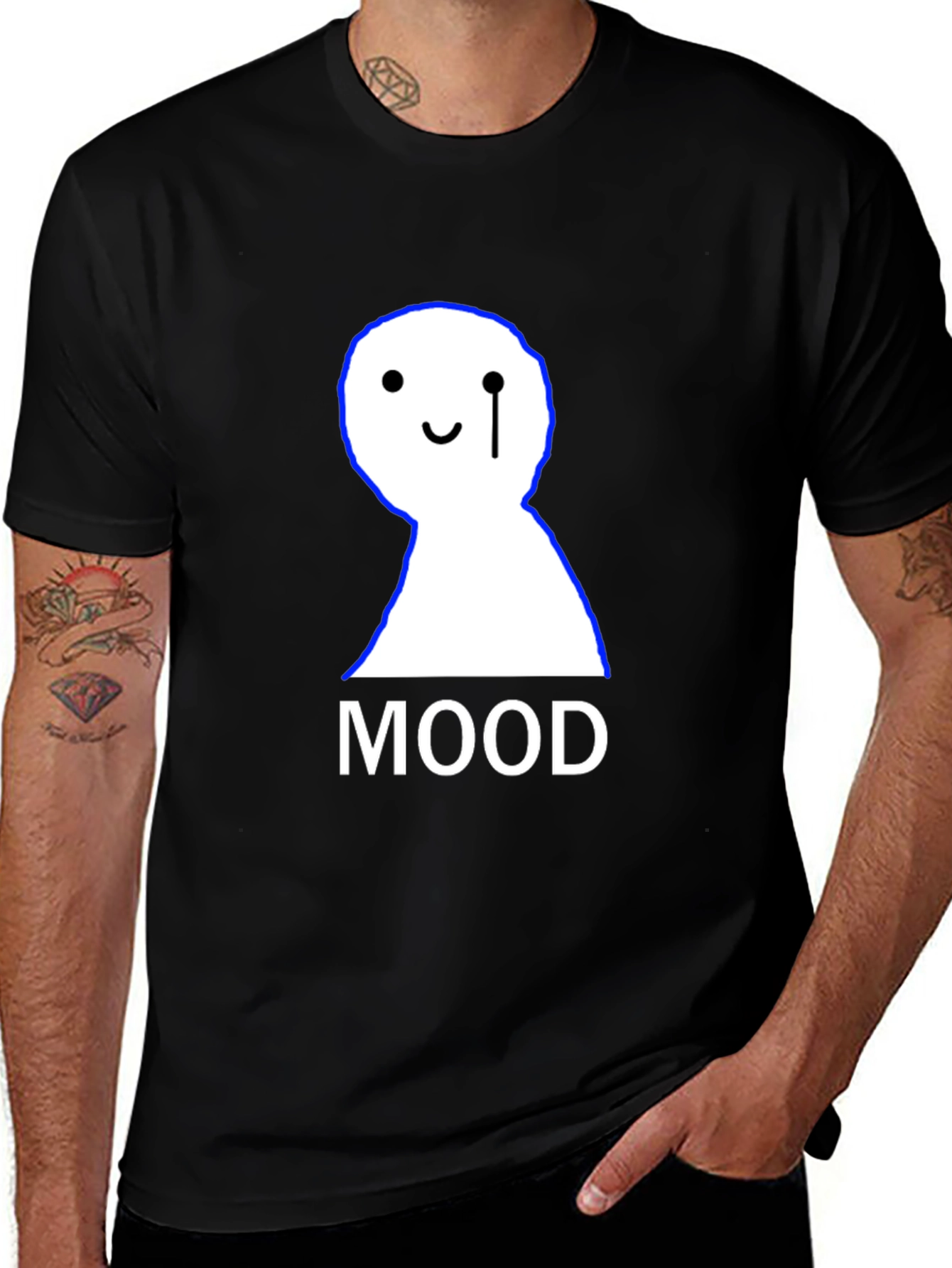 Variant 5 of Mood Graphic Print T-Shirt - Relaxed Fit