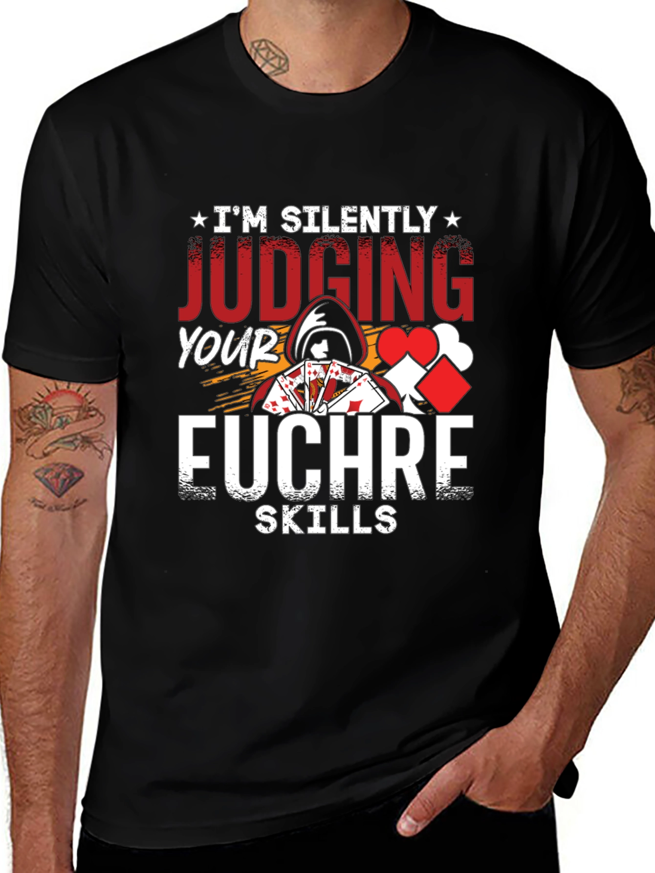 Judging Euchre Skills T-Shirt