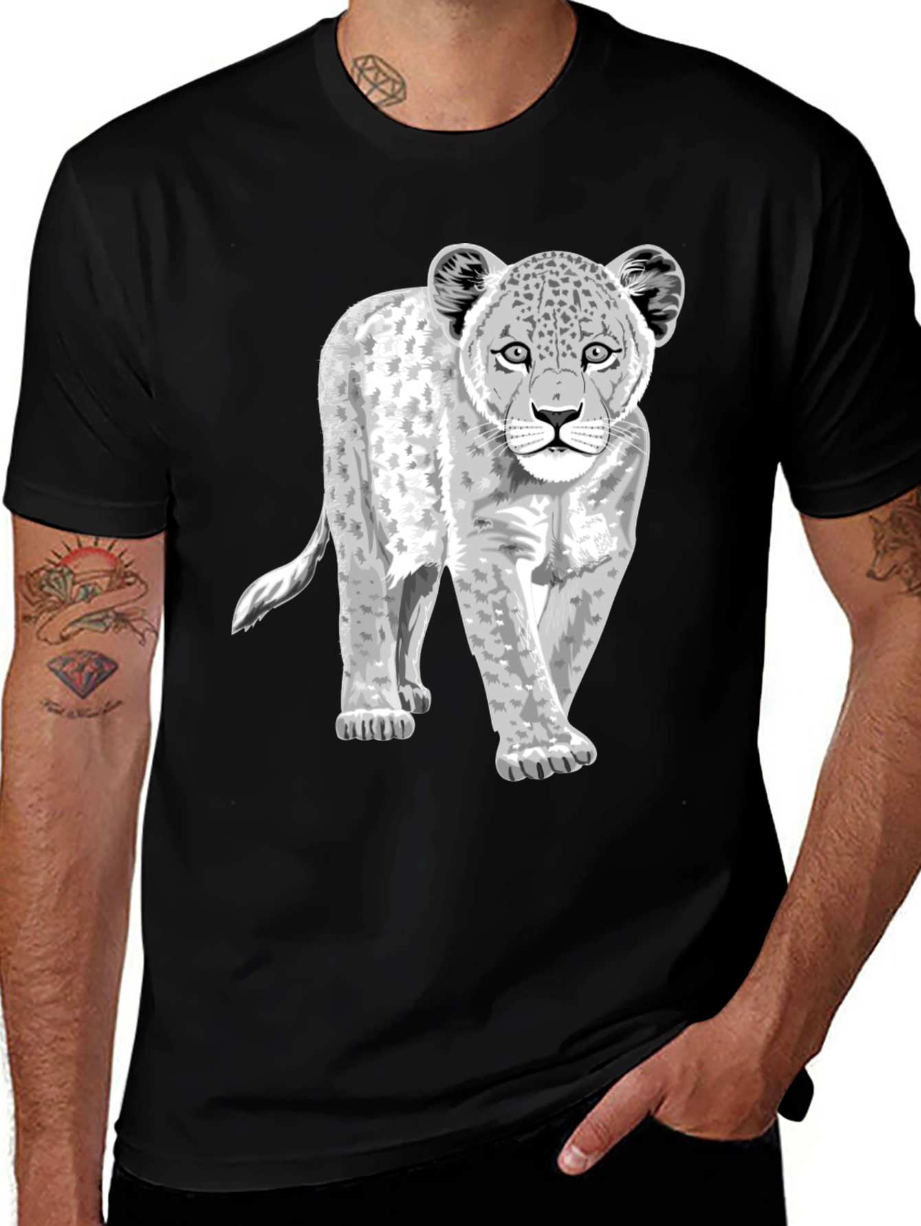 Variant 8 of Leopard Cub Graphic T-Shirt