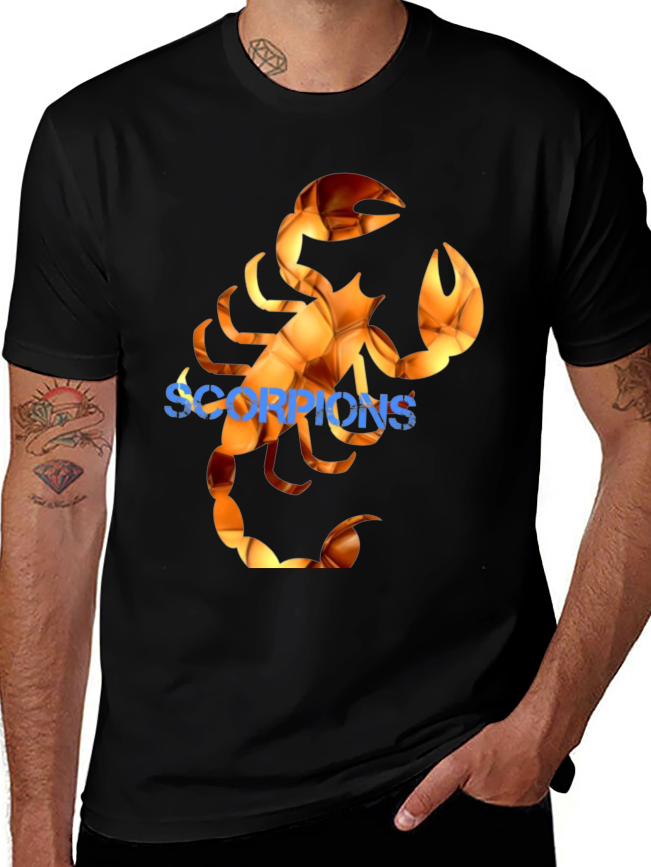 Scorpions Graphic Tee - Bold Zodiac Design