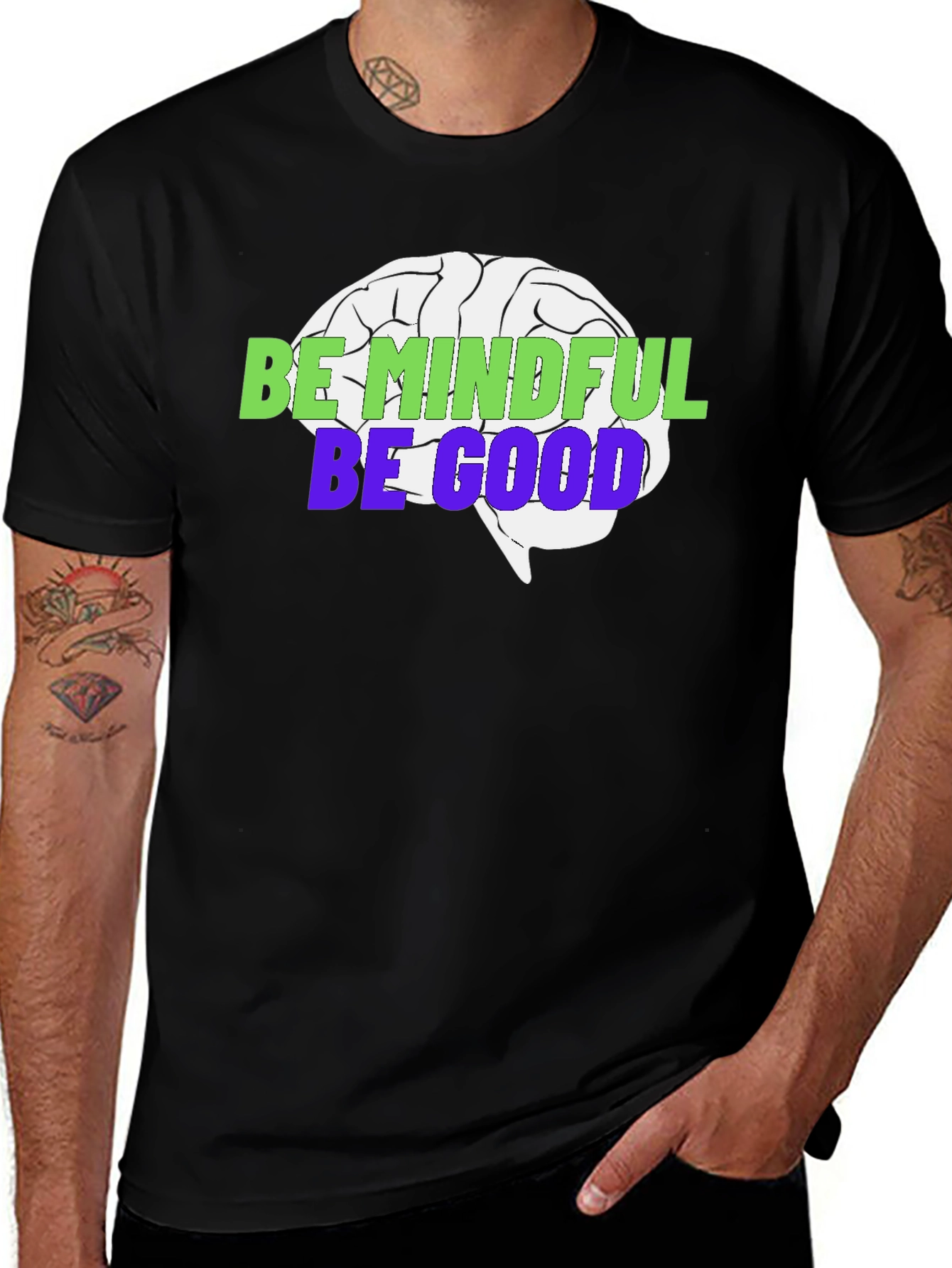 Variant 5 of Be Mindful Be Good Graphic Tee