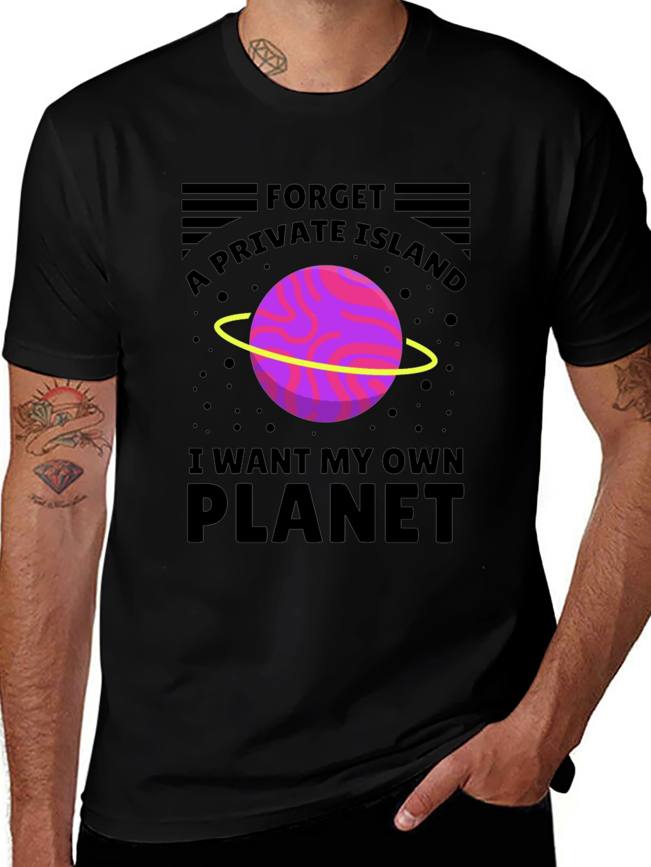Variant 19 of Own Planet T-Shirt: Private Island Alternative Graphic Tee