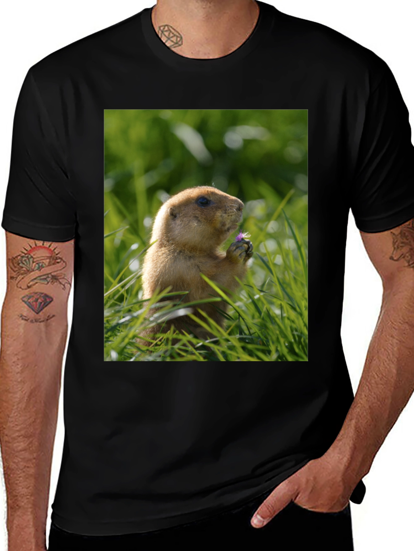Variant 10 of Prairie Dog Graphic Tee