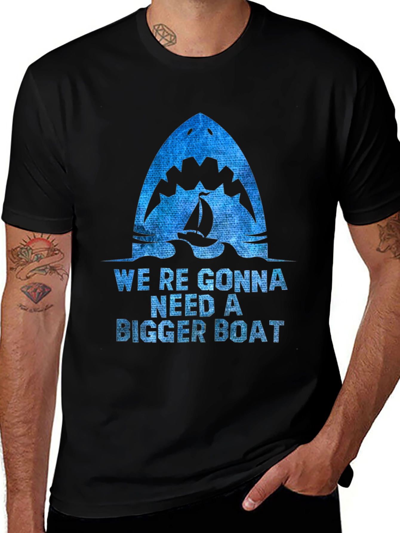 Variant 8 of We're Gonna Need a Bigger Boat T-Shirt