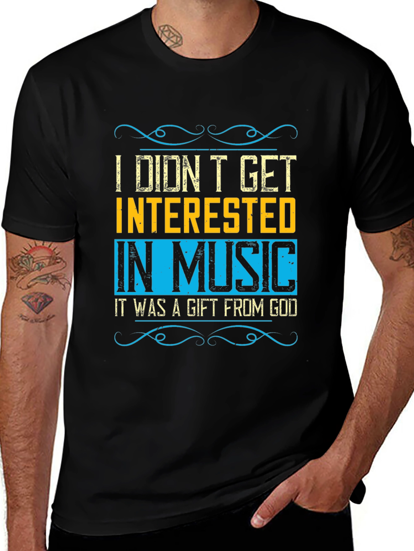 Variant 7 of Music is a Gift T-Shirt
