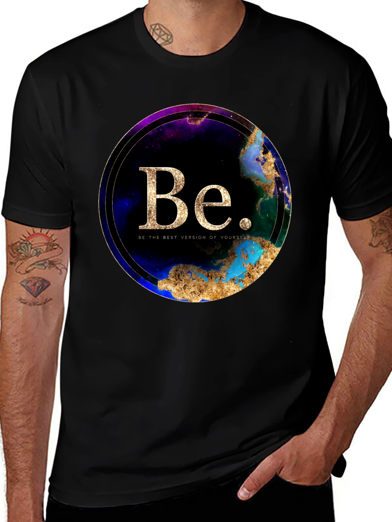 Variant 30 of Be the Best You T-Shirt - Inspirational Graphic Tee
