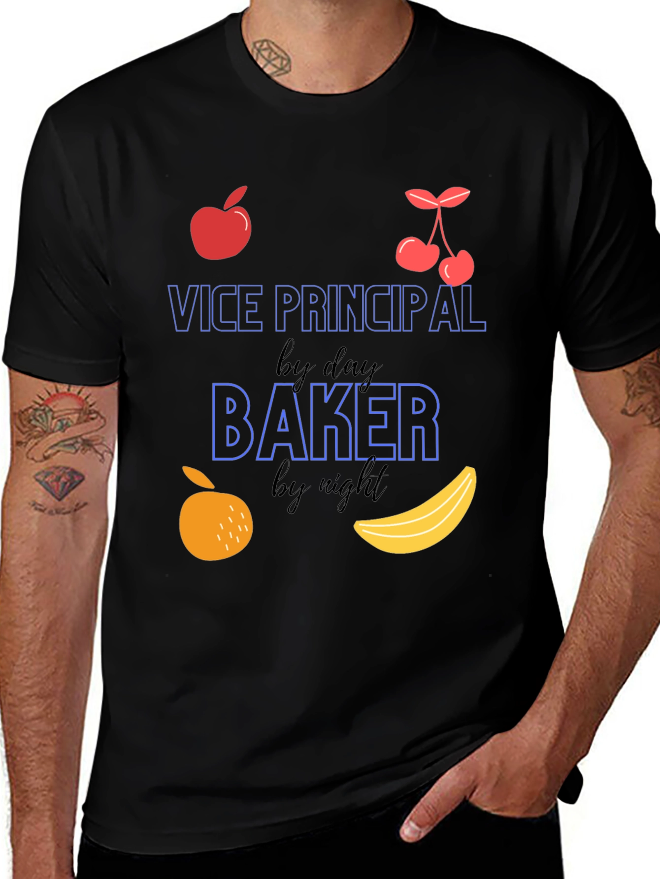 Vice Principal by Day, Baker by Night T-Shirt