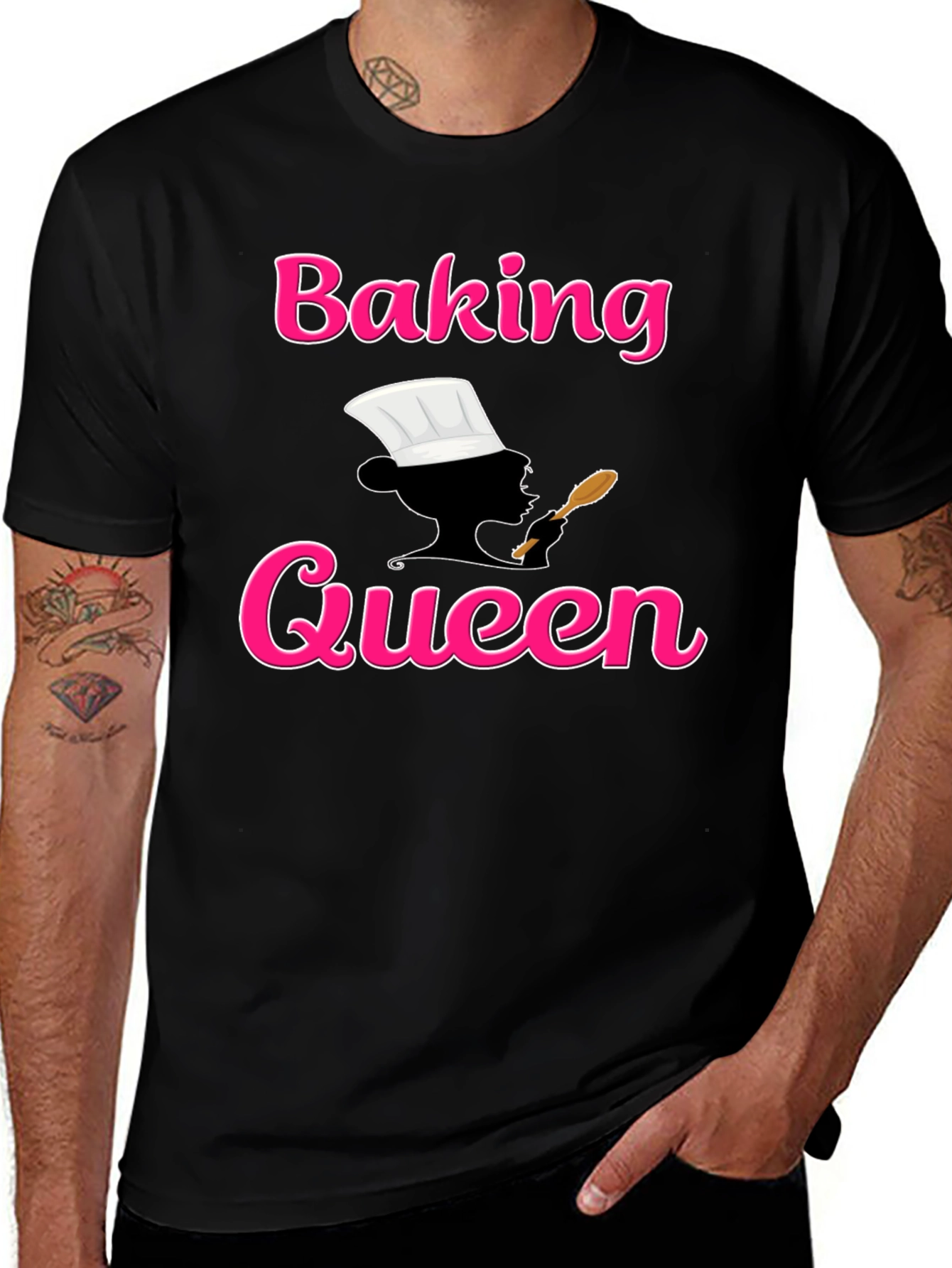Variant 28 of Baking Queen T-Shirt - Stylish Chef Tee