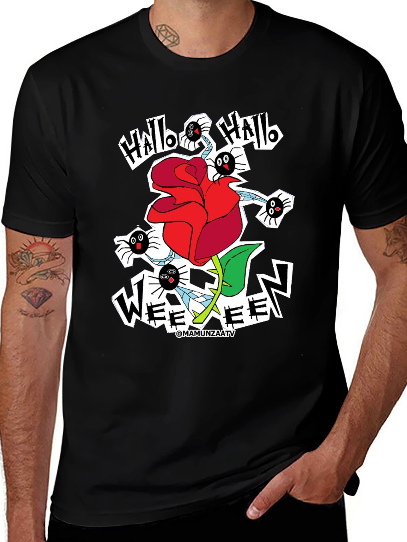 Variant 13 of Hallween Rose T-Shirt