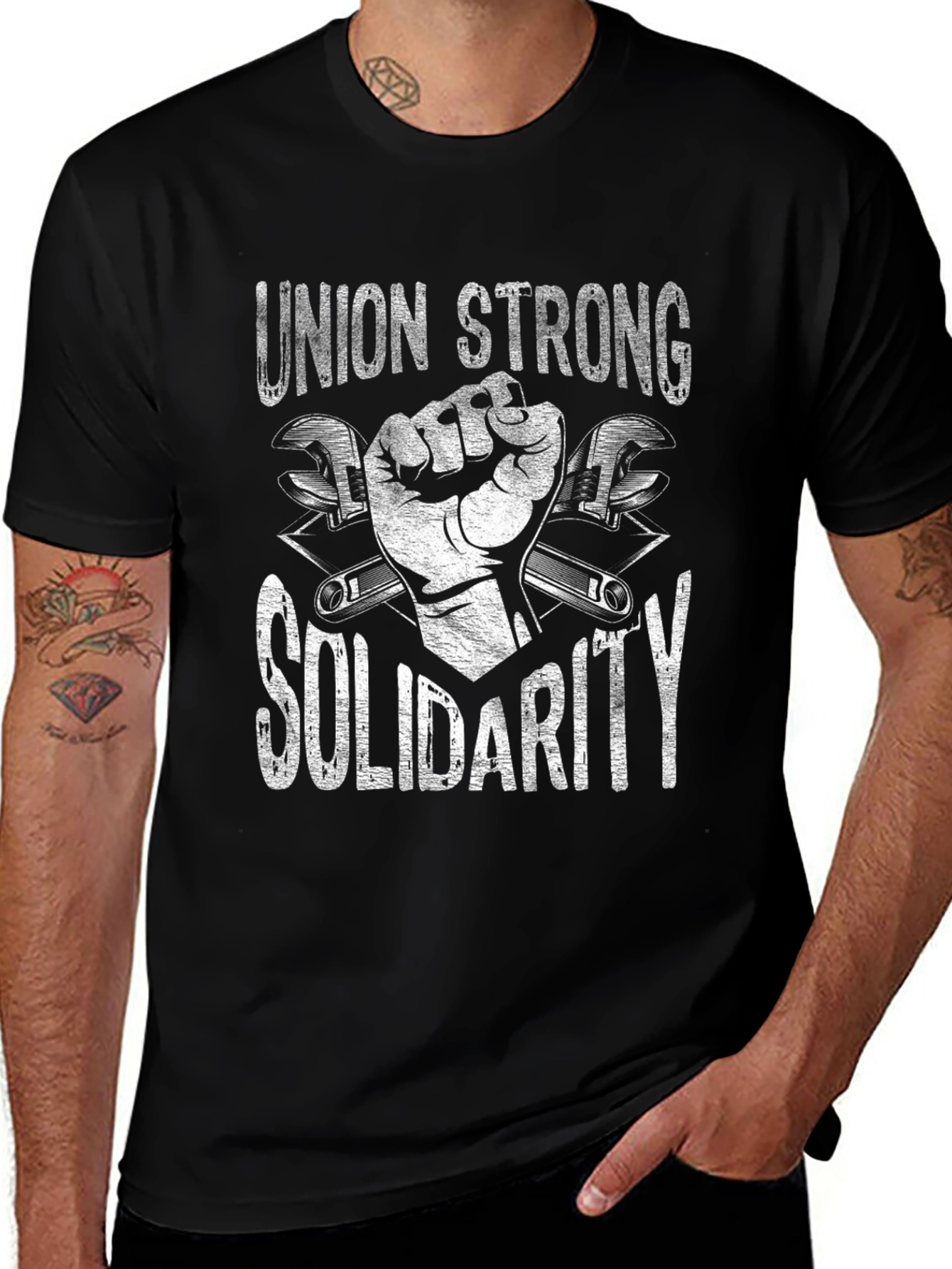 Variant 25 of Union Strong Solidarity Graphic T-Shirt
