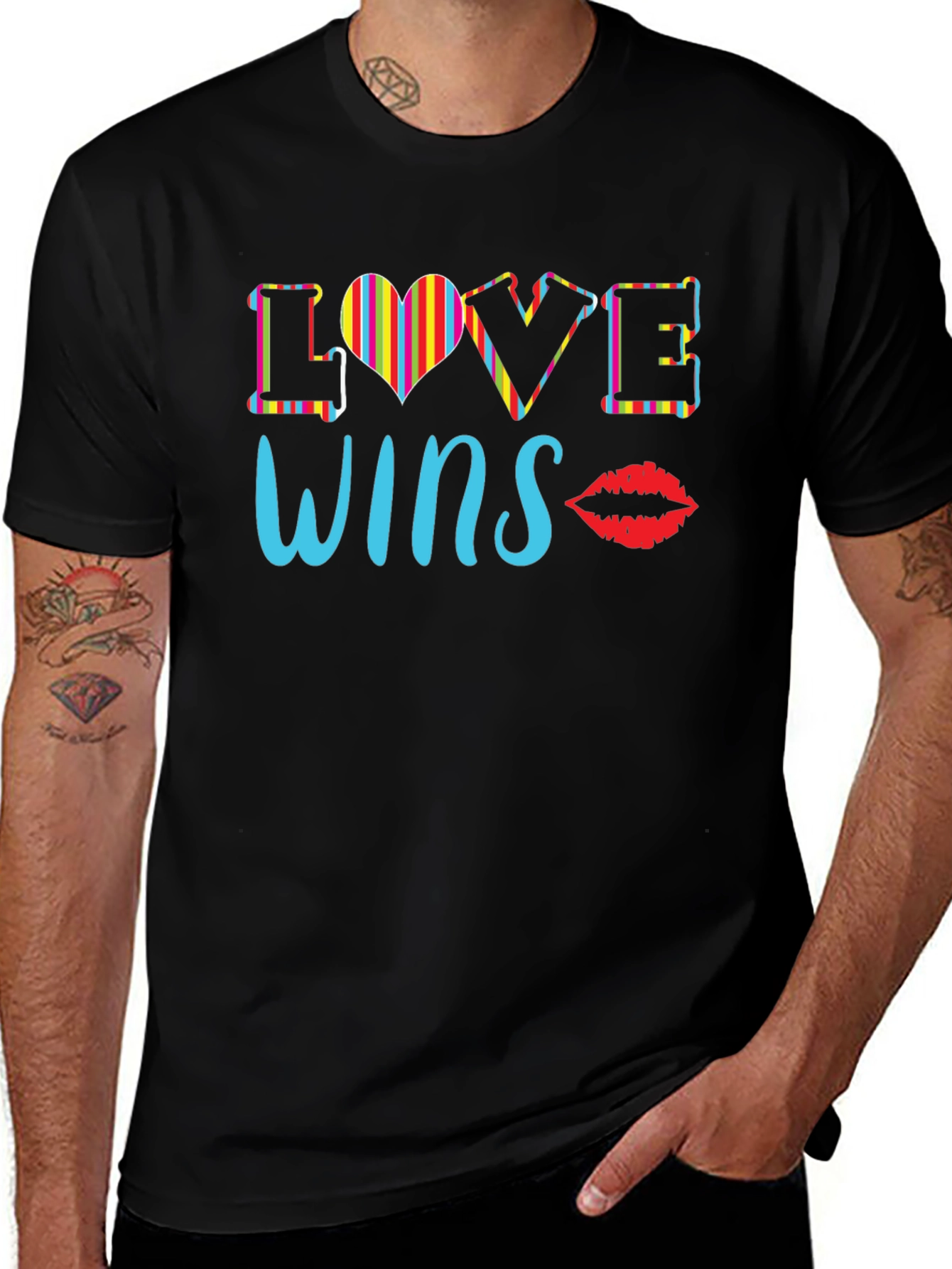 Variant 29 of Love Wins Graphic Tee - Pride T-Shirt