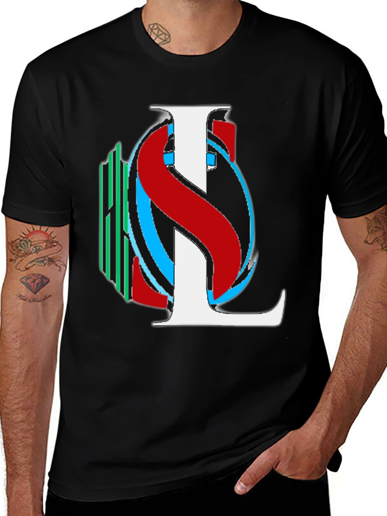 Variant 29 of Bold Graphic Tee - Modern Letter Design