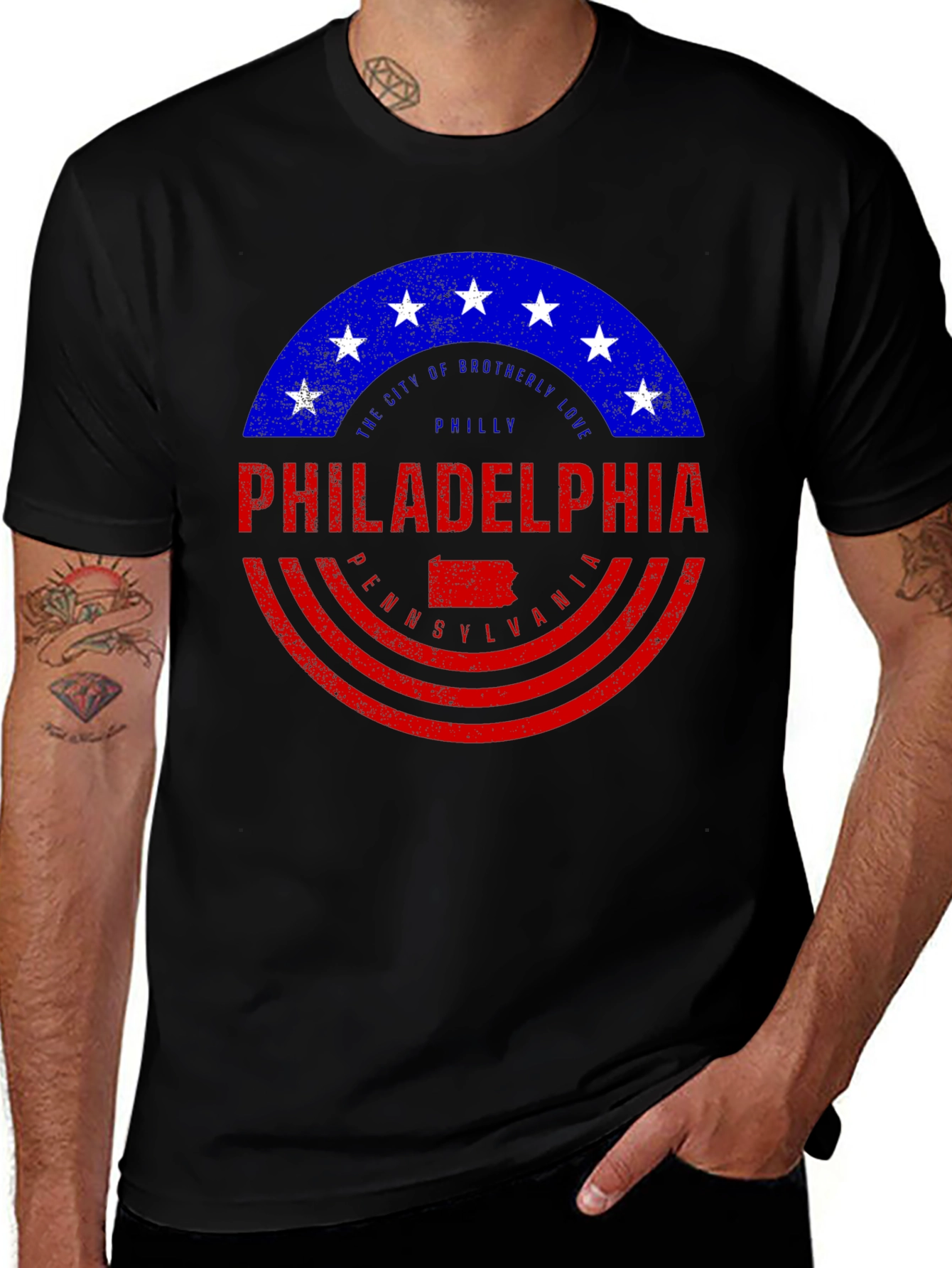 Philadelphia Pennsylvania Graphic T-Shirt