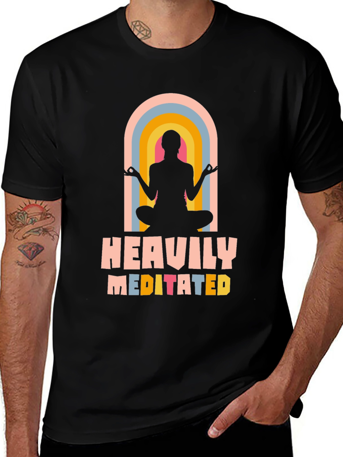Variant 26 of Heavily Meditated T-Shirt