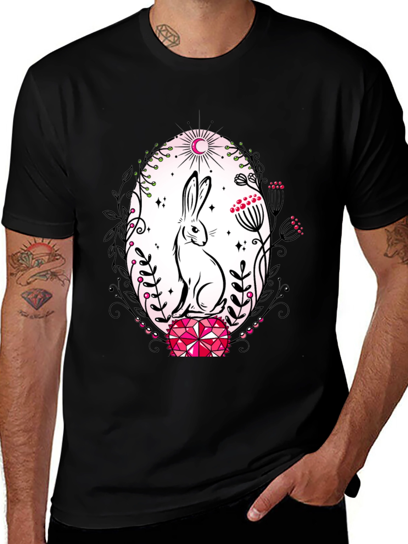 Variant 7 of Rabbit Graphic T-Shirt
