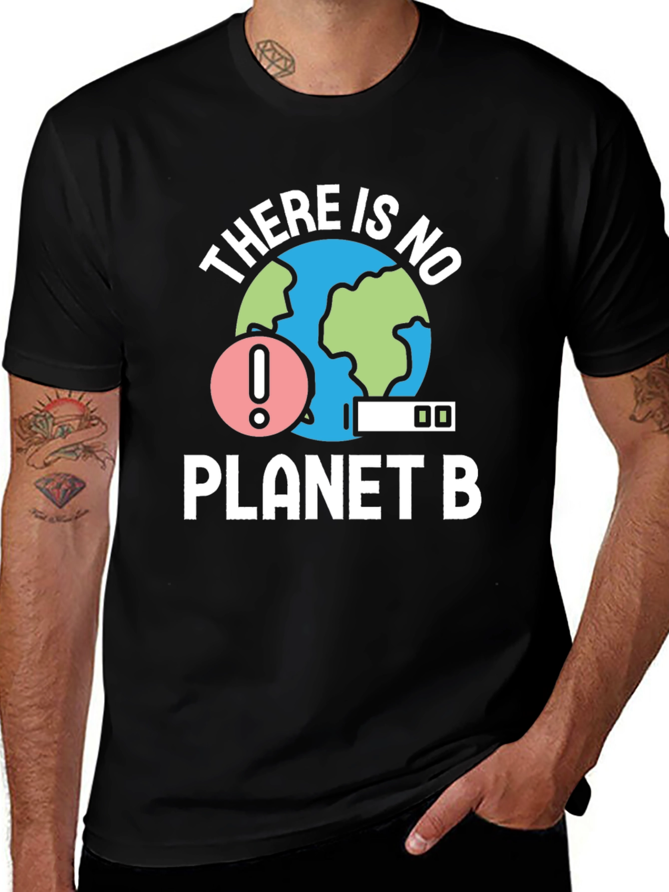 Variant 19 of There Is No Planet B Graphic Tee