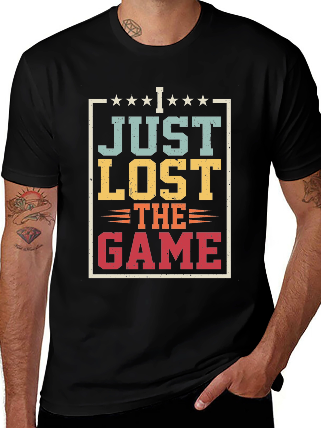 Variant 7 of I Just Lost The Game Graphic Tee