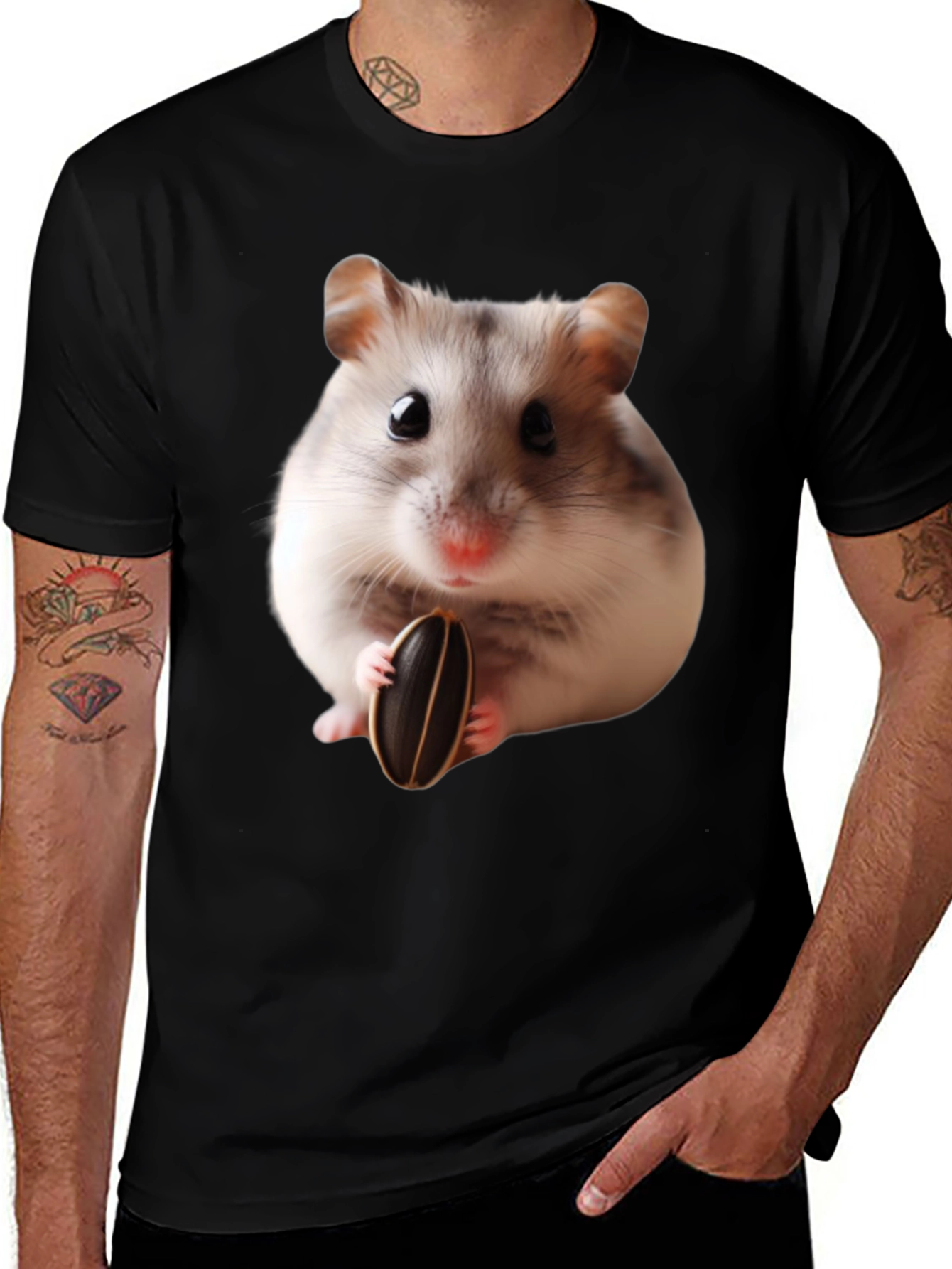 Hamster with Seed T-Shirt